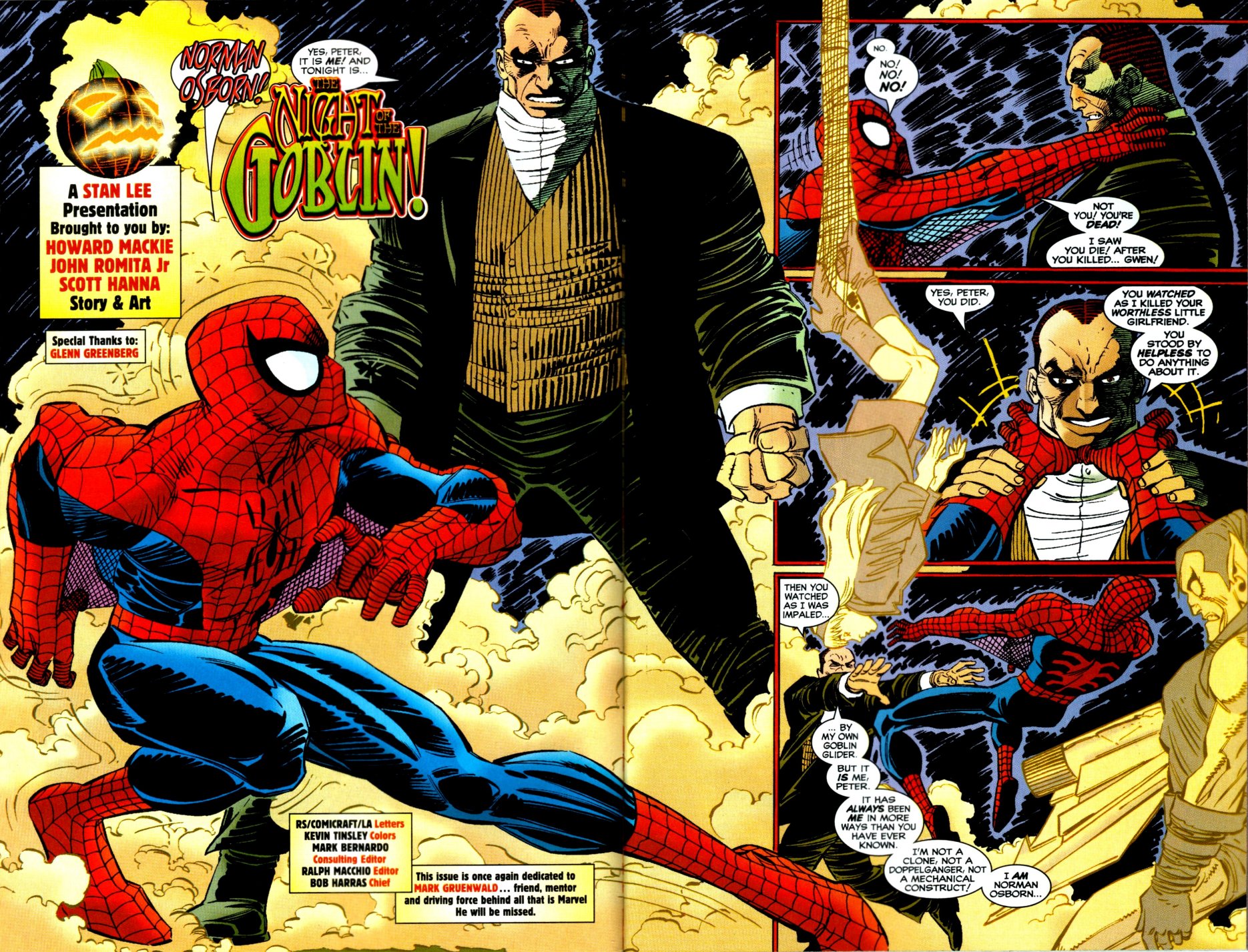 Read online Spider-Man (1990) comic -  Issue #75 - The Night Of The Goblin - 7