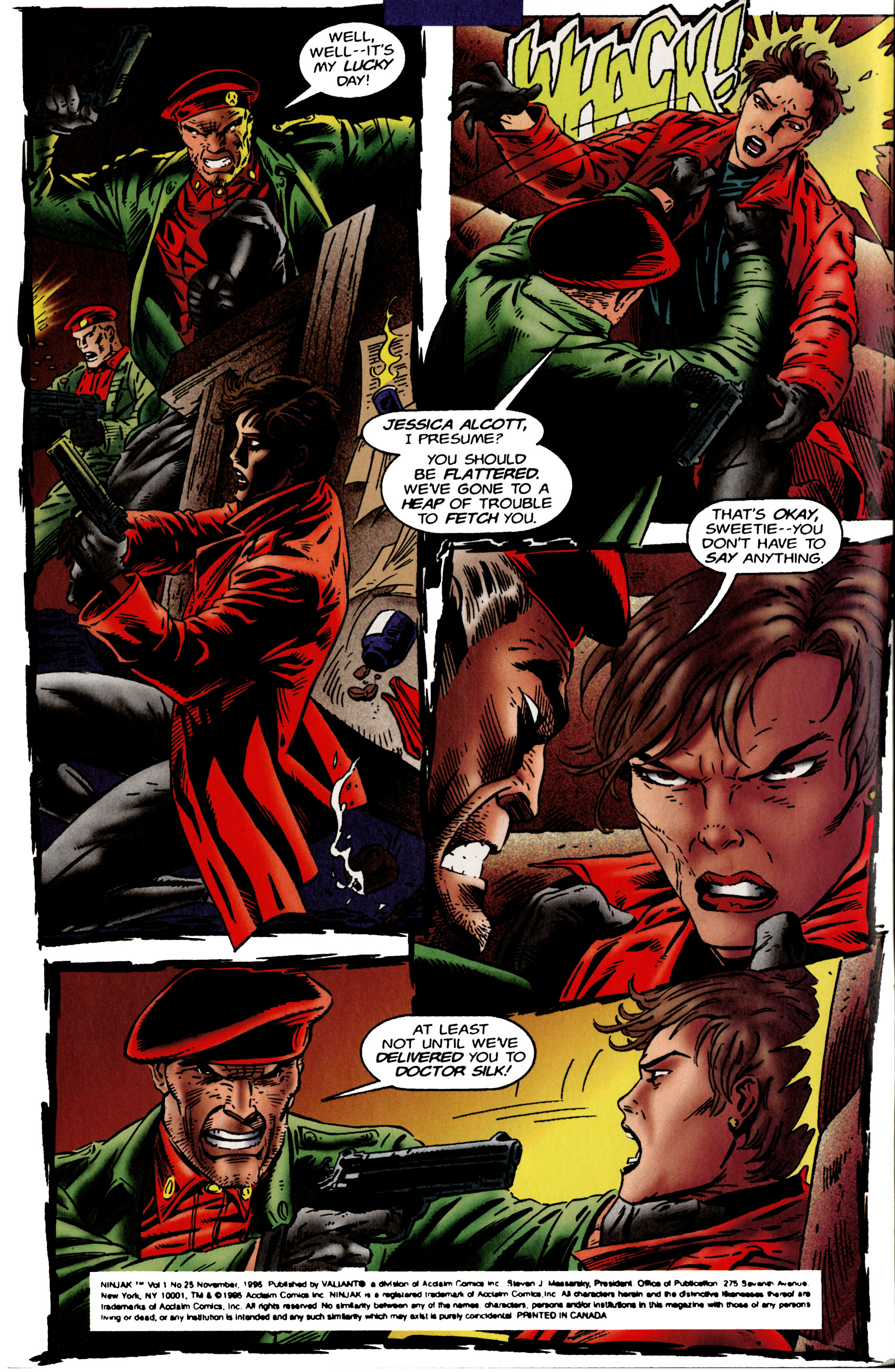 Read online Ninjak (1994) comic -  Issue #25 - 3