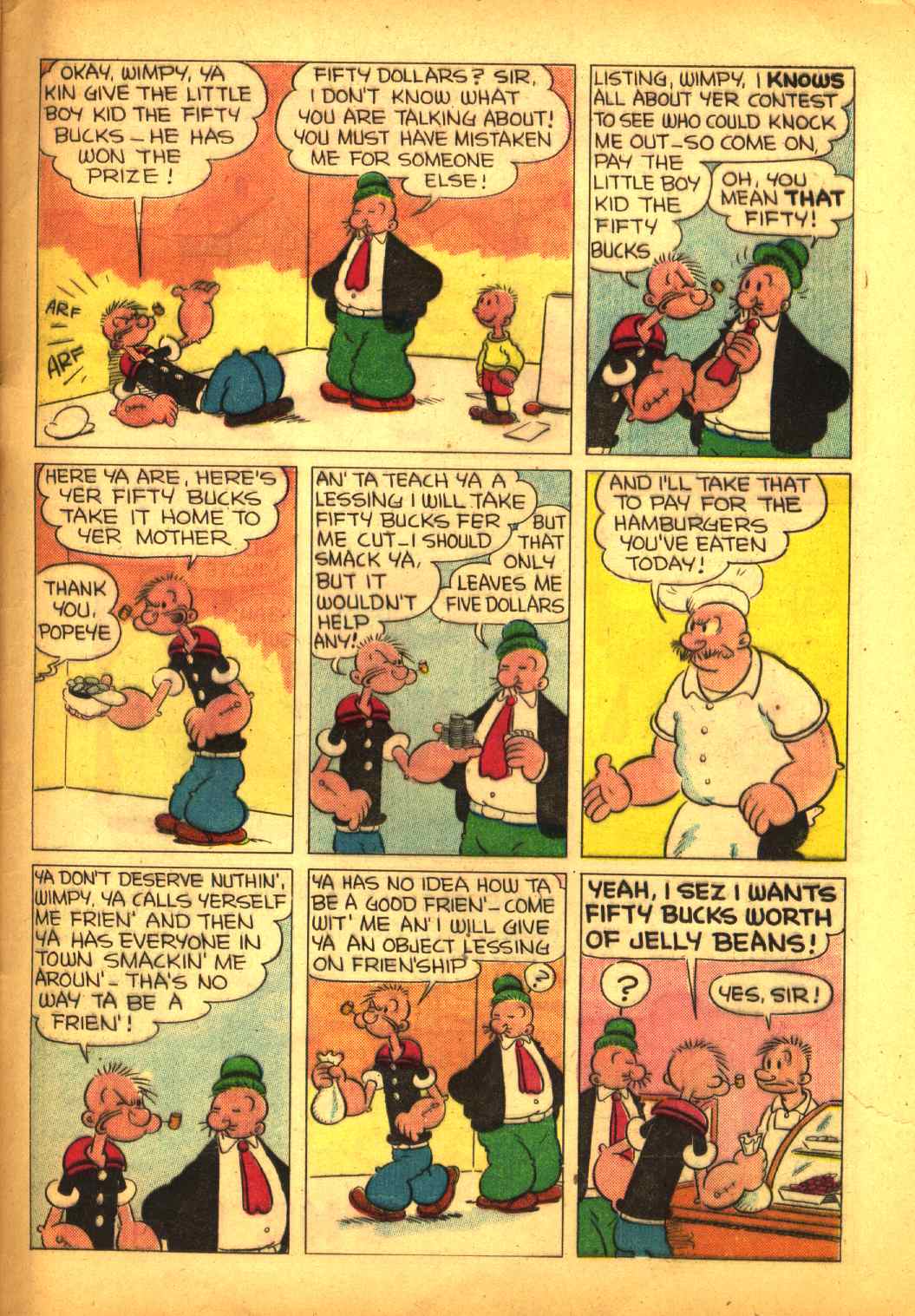 Read online Four Color Comics comic -  Issue #113 - 49