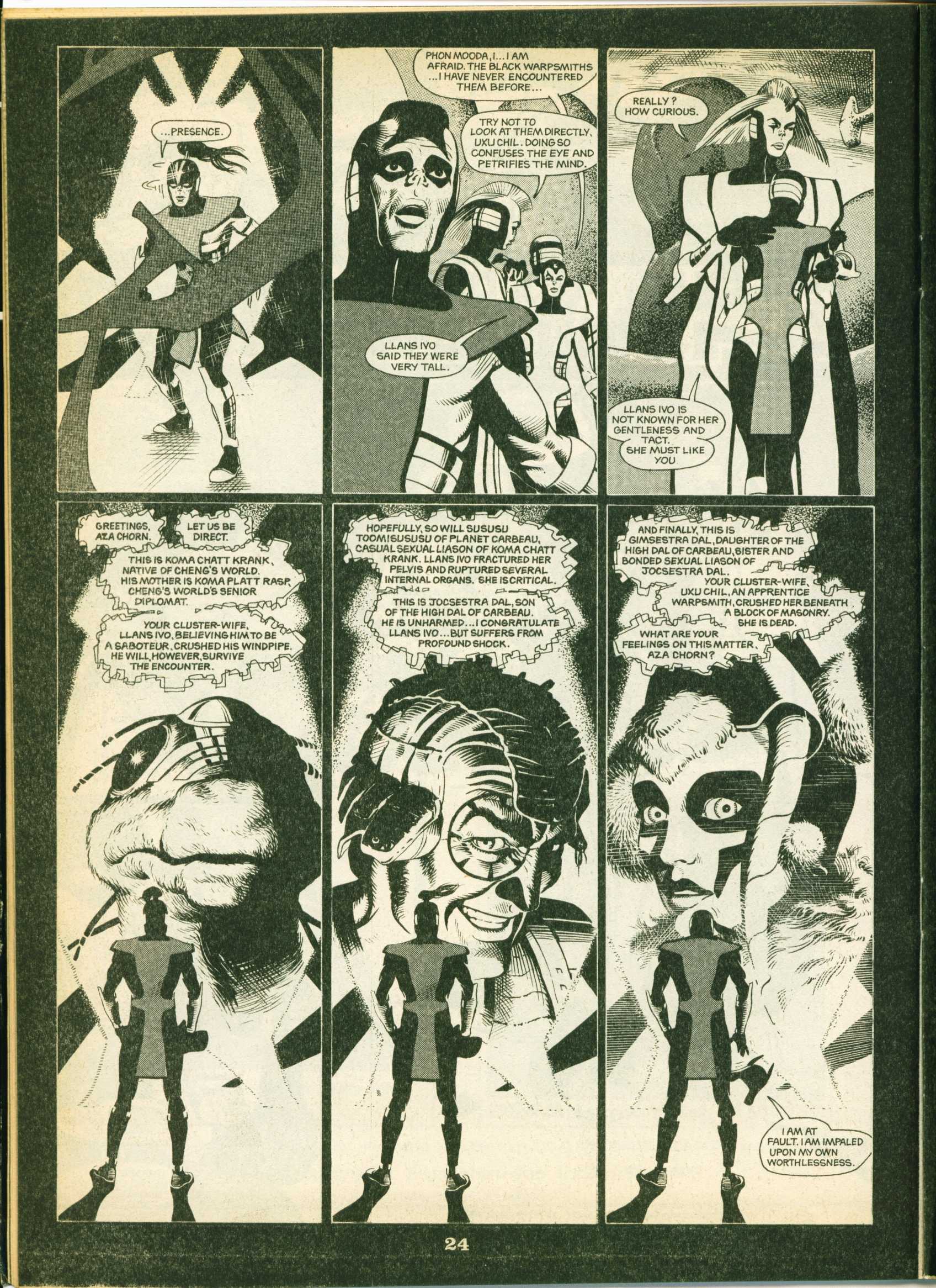 Read online Warrior comic -  Issue #10 - 24