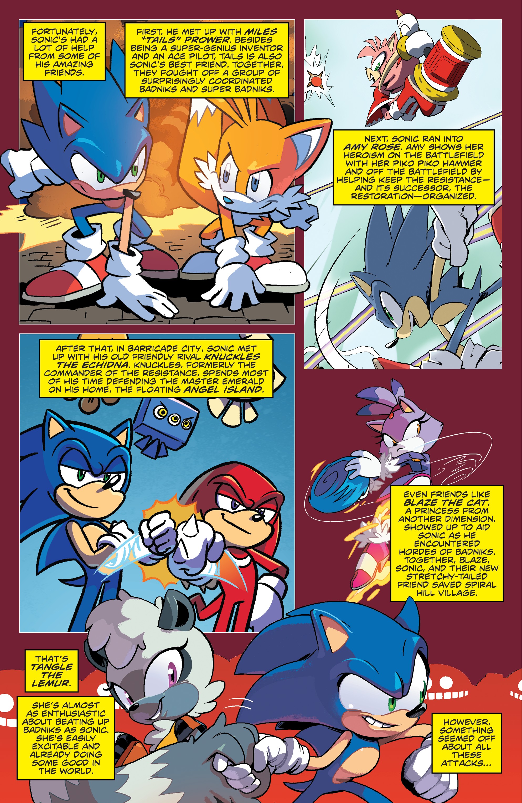 Read online Sonic the Hedgehog: Tangle & Whisper comic -  Issue #0 - 8