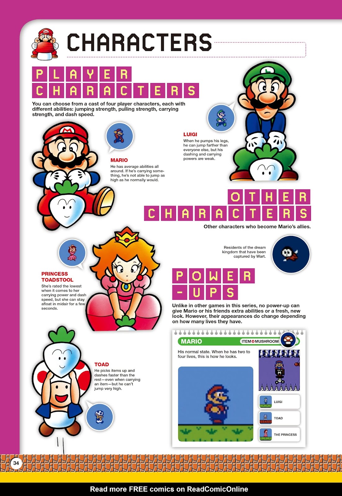 Super Mario Bros. Encyclopedia: The Official Guide to the First 30 Years issue TPB (Part 1) - Page 35