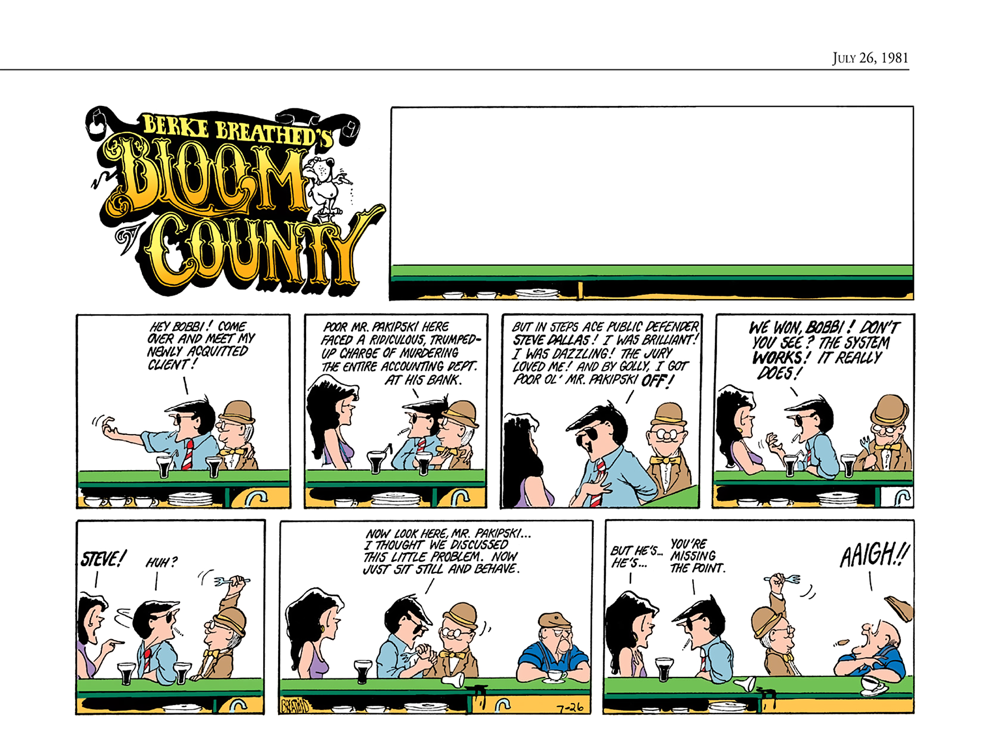 Read online The Bloom County Digital Library comic -  Issue # TPB 1 (Part 3) - 21