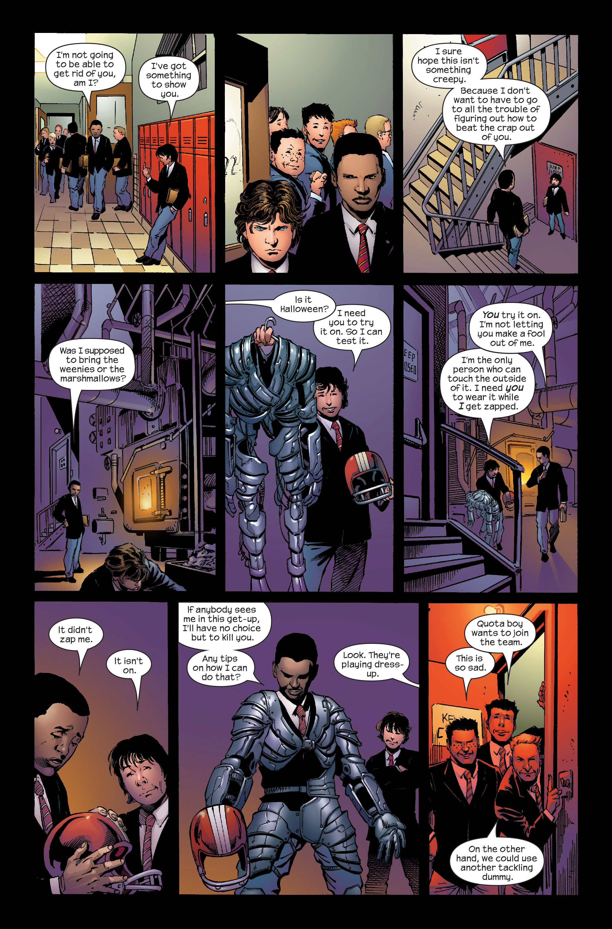 Read online Ultimate Iron Man (2005) comic -  Issue #3 - 22