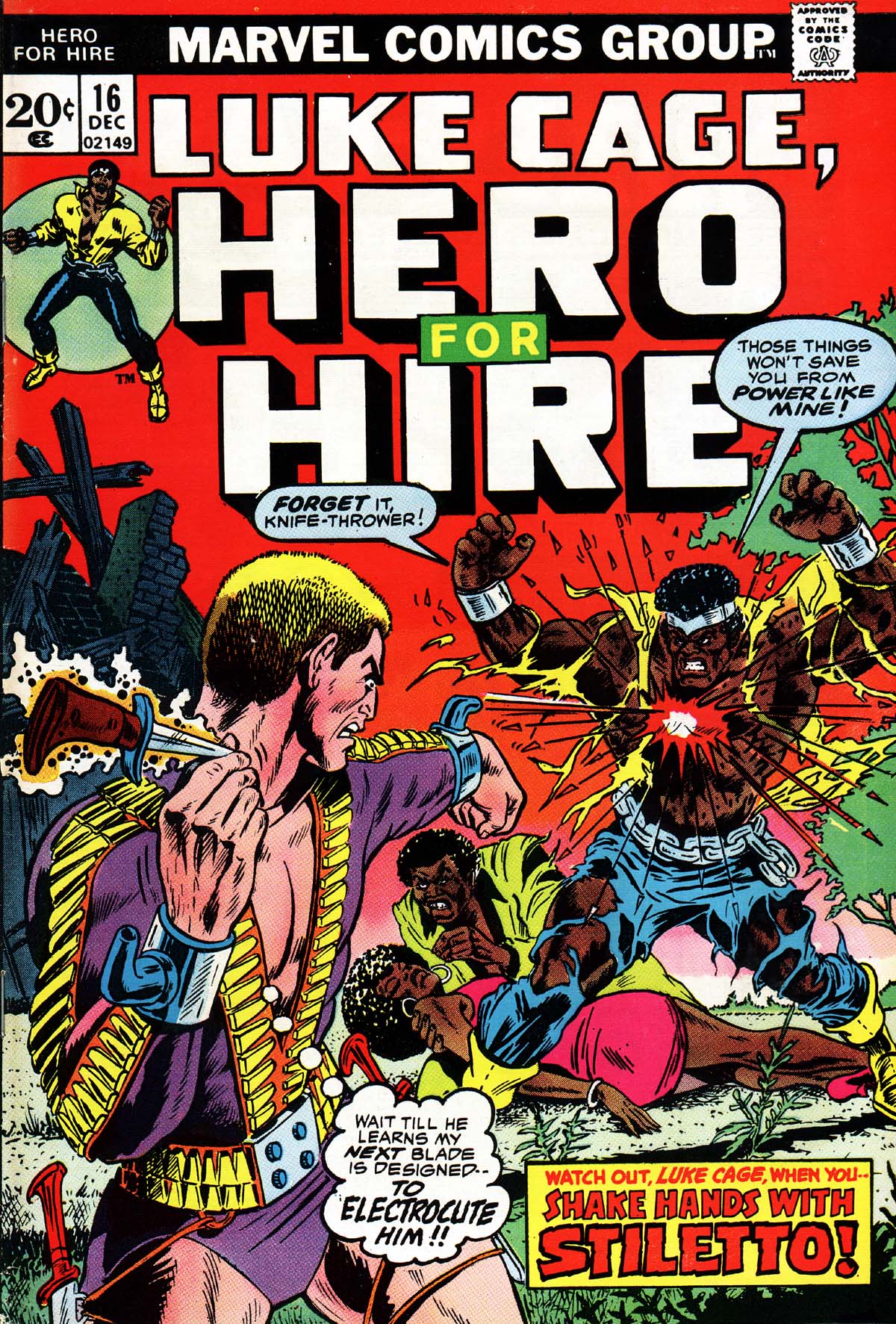 Read online Hero for Hire comic -  Issue #16 - 1