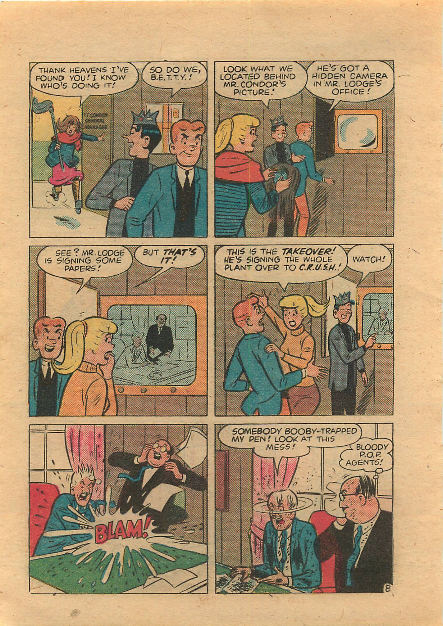 Read online Archie...Archie Andrews, Where Are You? Digest Magazine comic -  Issue #19 - 114