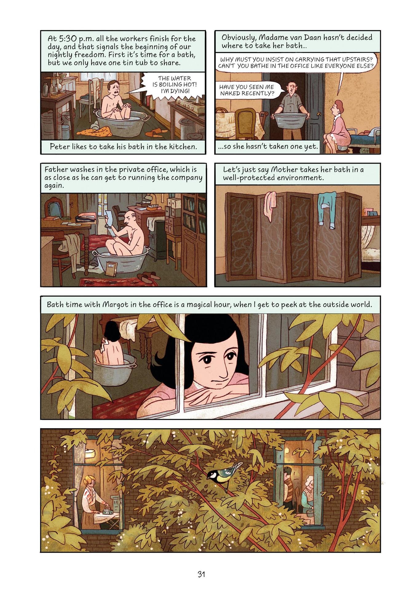 Read online Anne Frank’s Diary: The Graphic Adaptation comic -  Issue # TPB - 35