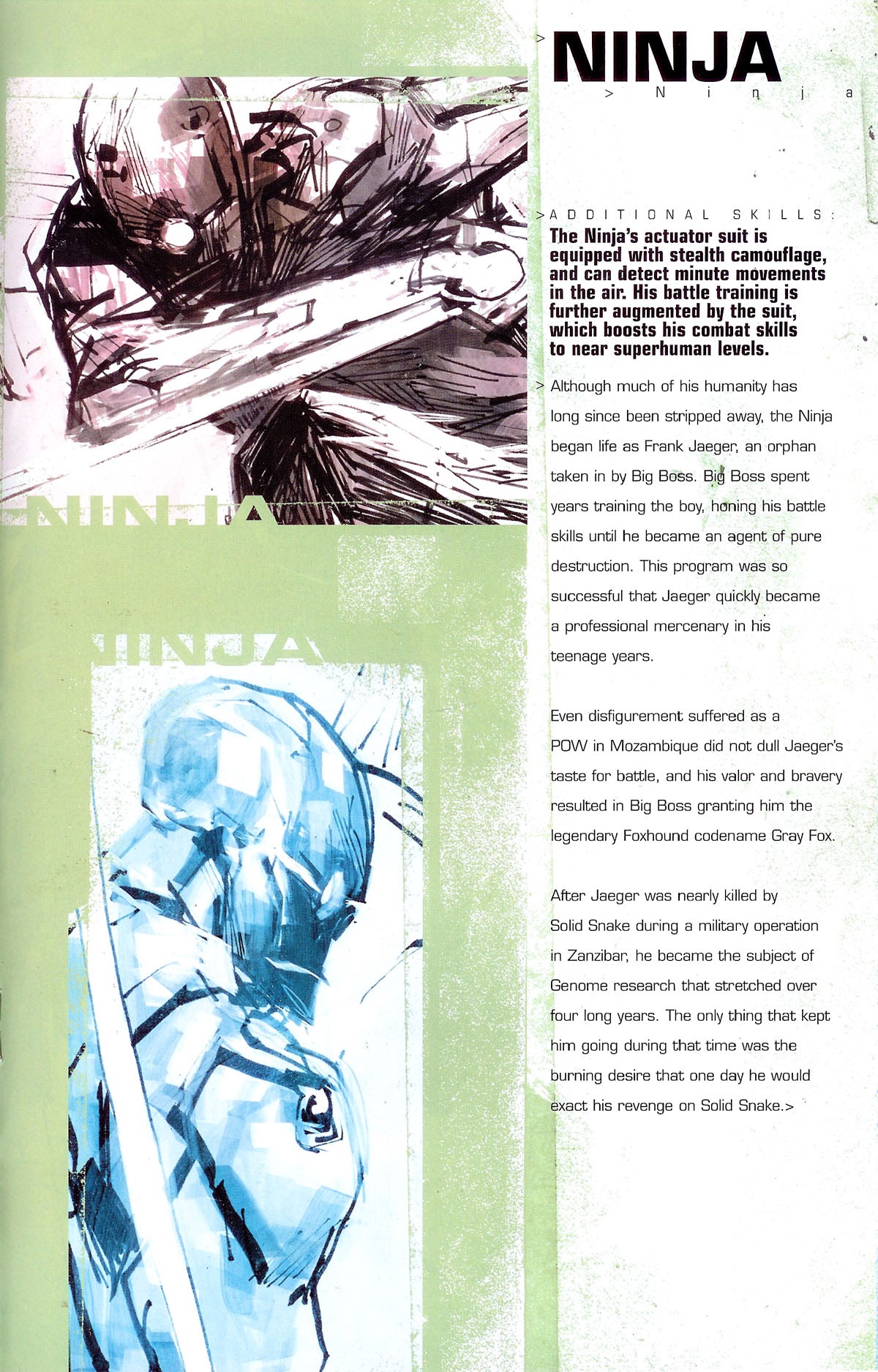 Read online Metal Gear Solid: Sons of Liberty comic -  Issue #0 - 19