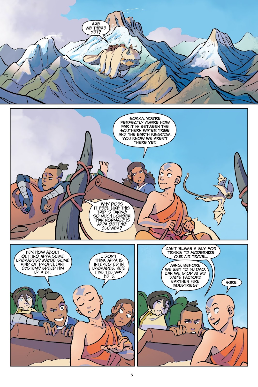 Nickelodeon Avatar: The Last Airbender - Imbalance issue TPB 1 - Page 6