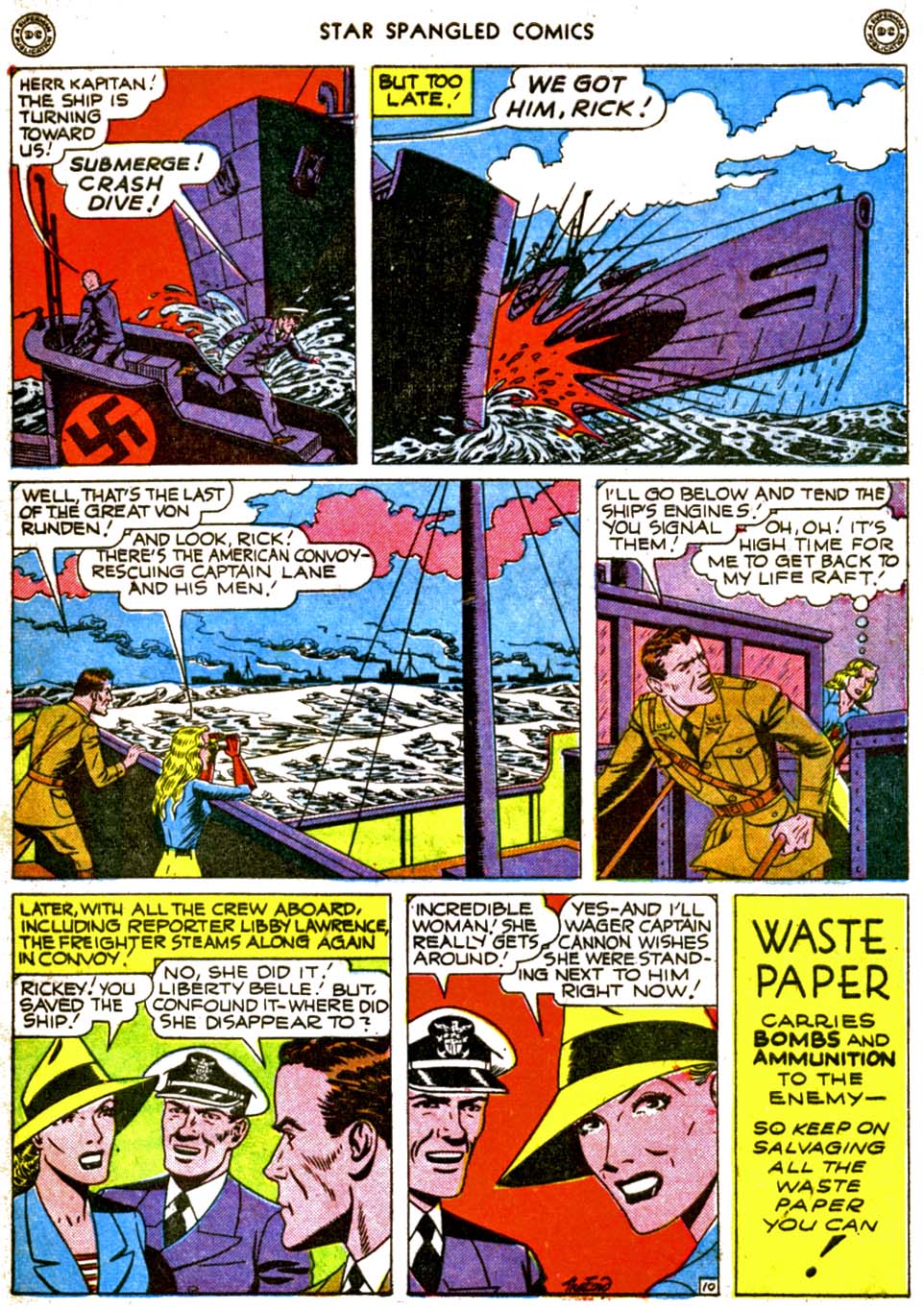 Read online Star Spangled Comics comic -  Issue #46 - 49