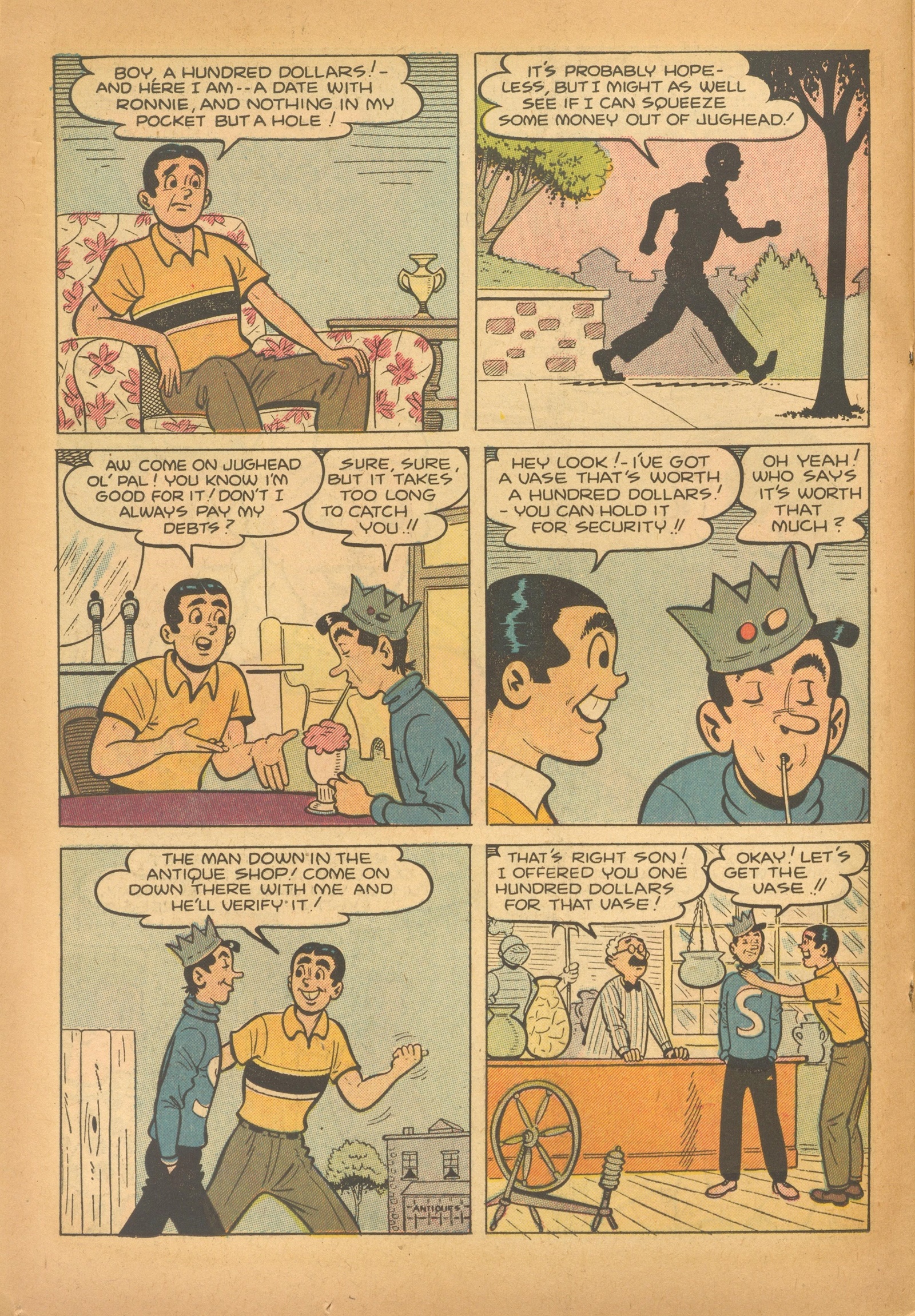 Read online Archie's Rival Reggie comic -  Issue #8 - 22