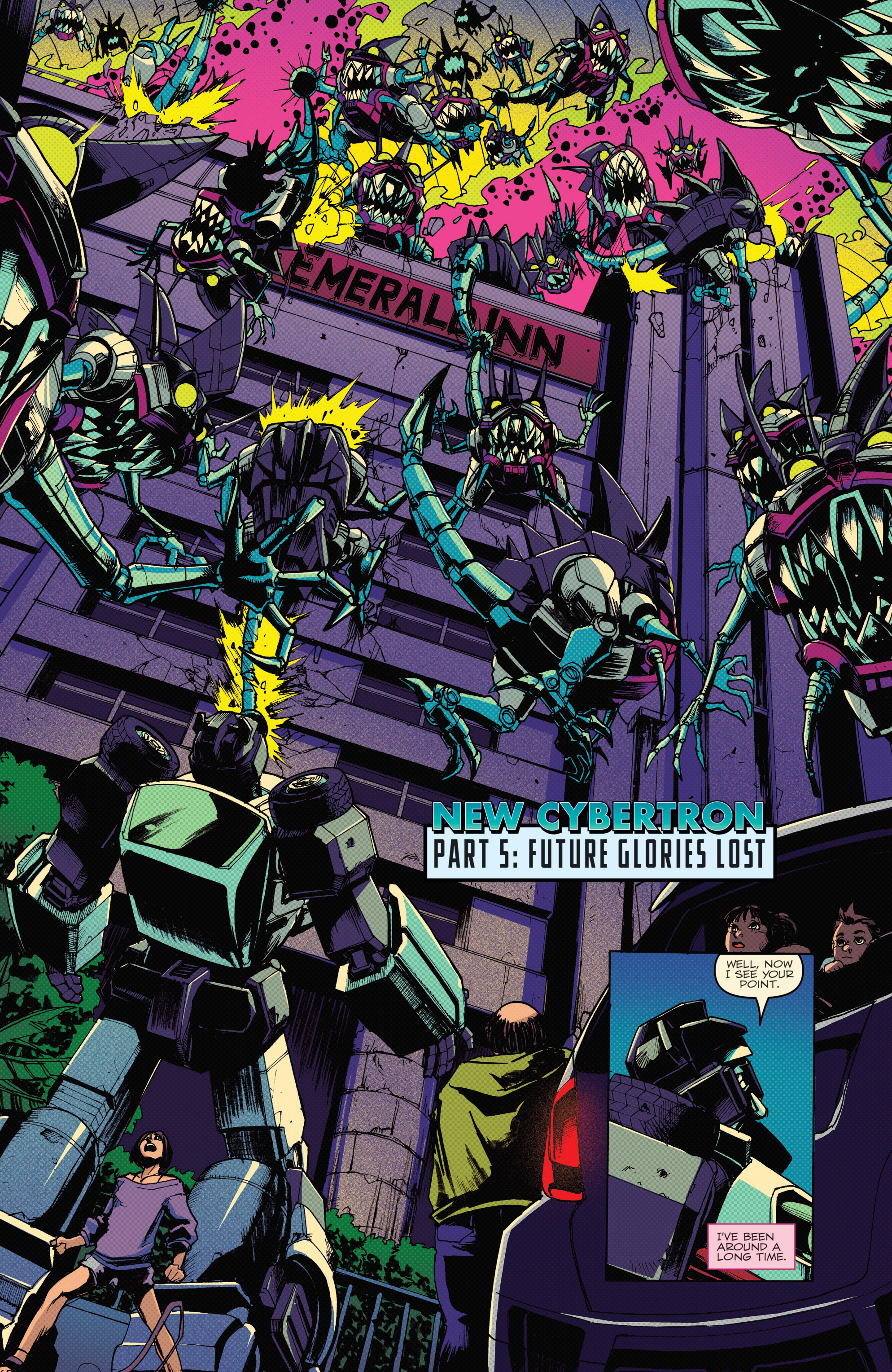 Read online Optimus Prime comic -  Issue #5 - 6