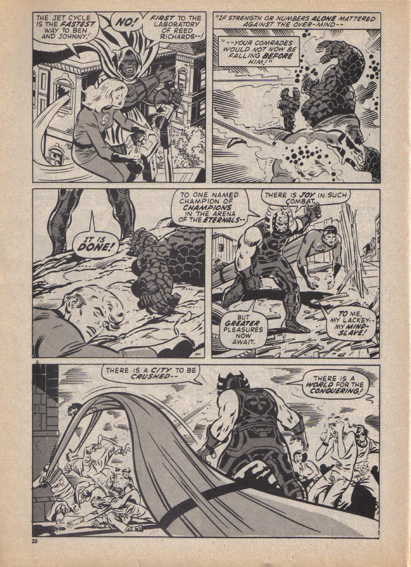 Read online Captain Britain (1976) comic -  Issue #14 - 20