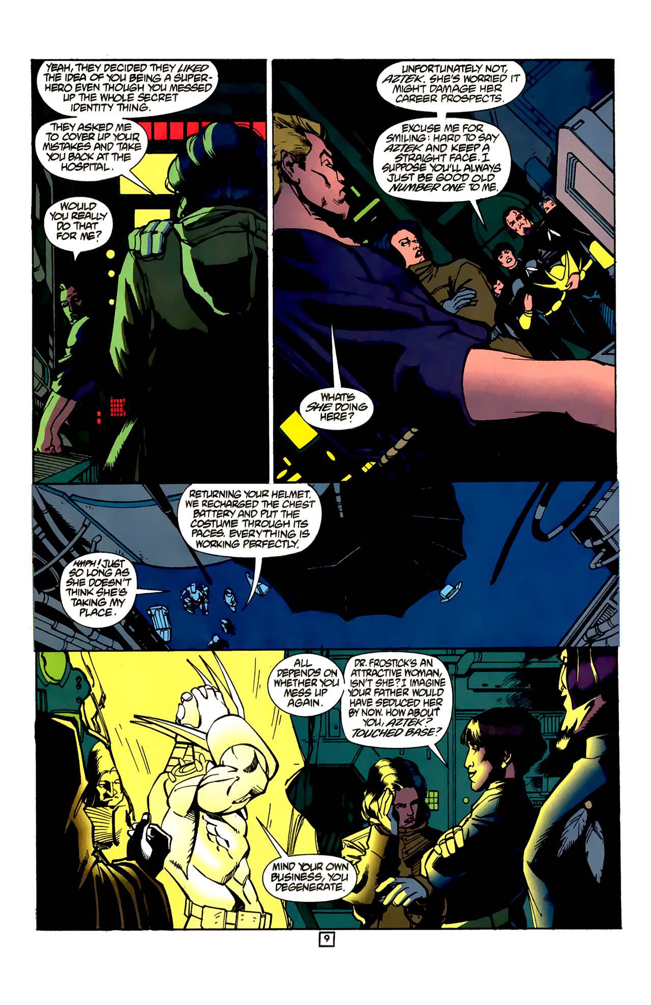 Read online Aztek: The Ultimate Man comic -  Issue #8 - 10