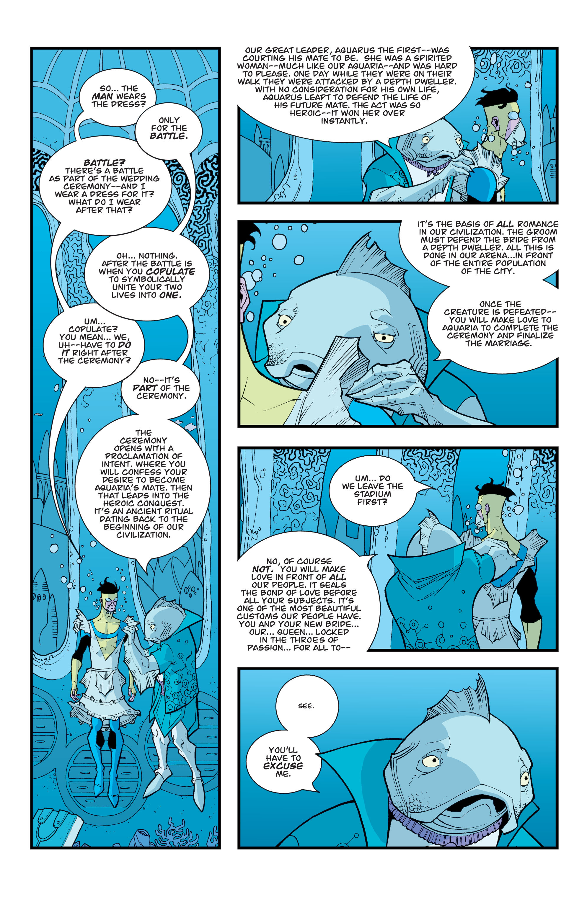 Read online Invincible comic -  Issue # _TPB 4 - Head of The Class - 42