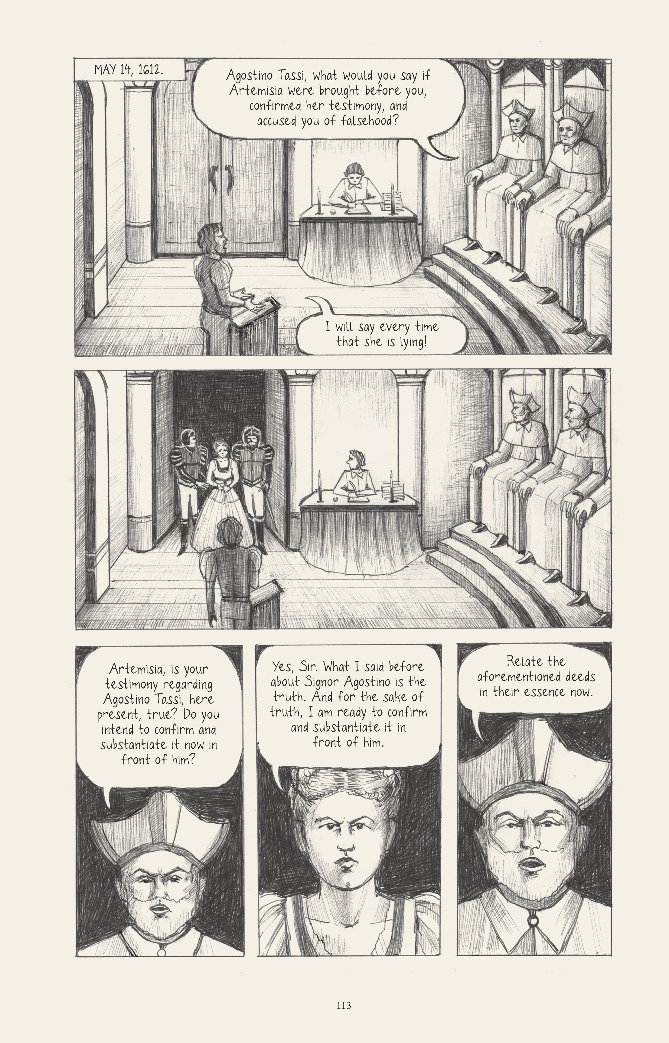 Read online I Know What I Am: The Life and Times of Artemisia Gentileschi comic -  Issue # TPB (Part 2) - 21