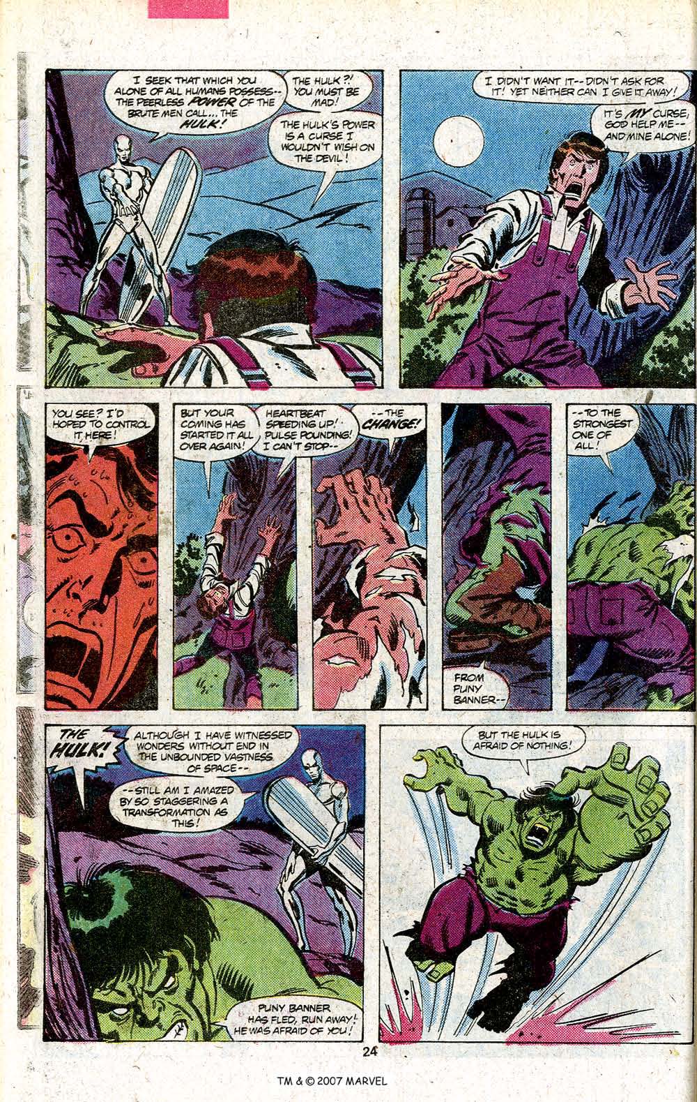 Read online The Incredible Hulk (1968) comic -  Issue #250 - 26