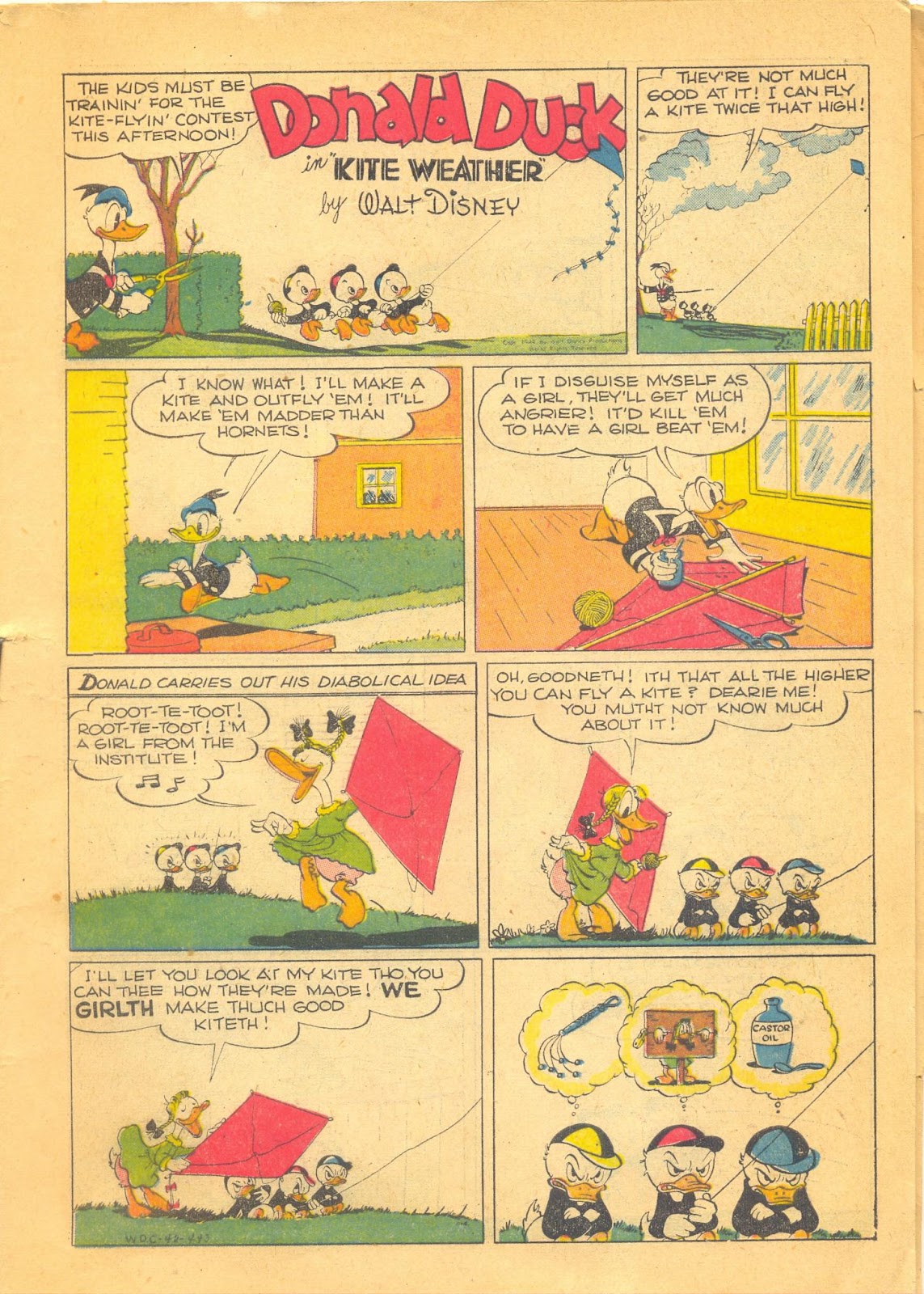 Walt Disney's Comics and Stories issue 42 - Page 3
