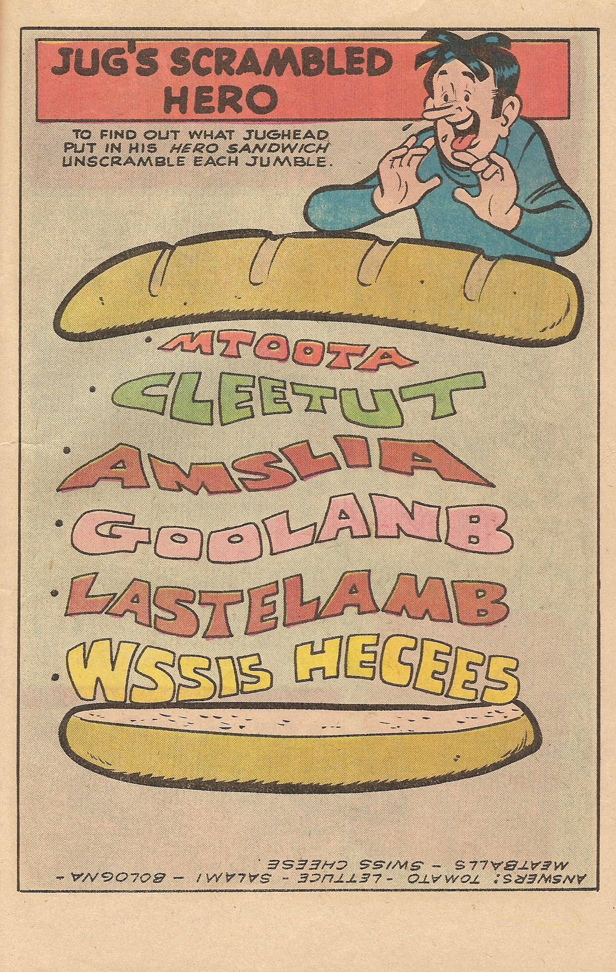 Read online Jughead (1965) comic -  Issue #266 - 27