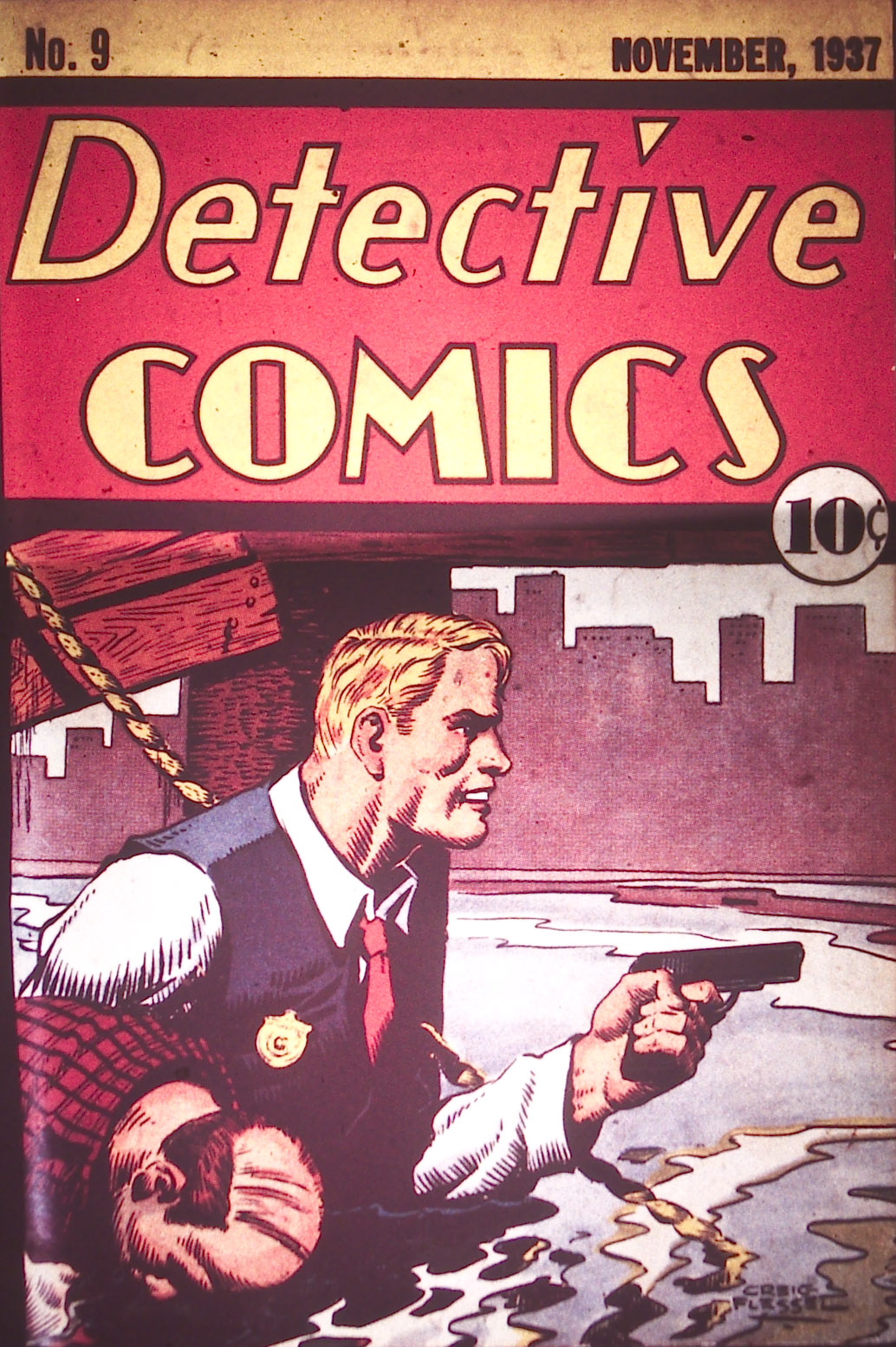 Read online Detective Comics (1937) comic -  Issue #9 - 1