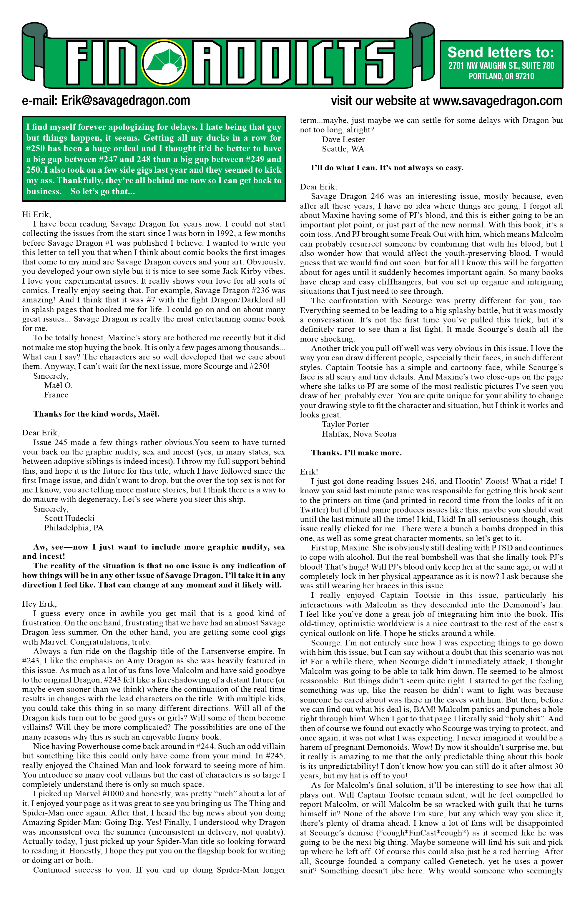 Read online The Savage Dragon (1993) comic -  Issue #248 - 22