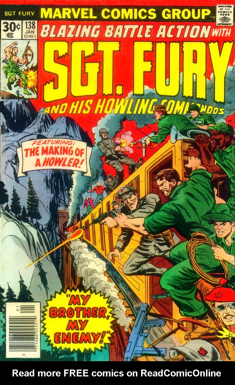 Read online Sgt. Fury comic -  Issue #138 - 1