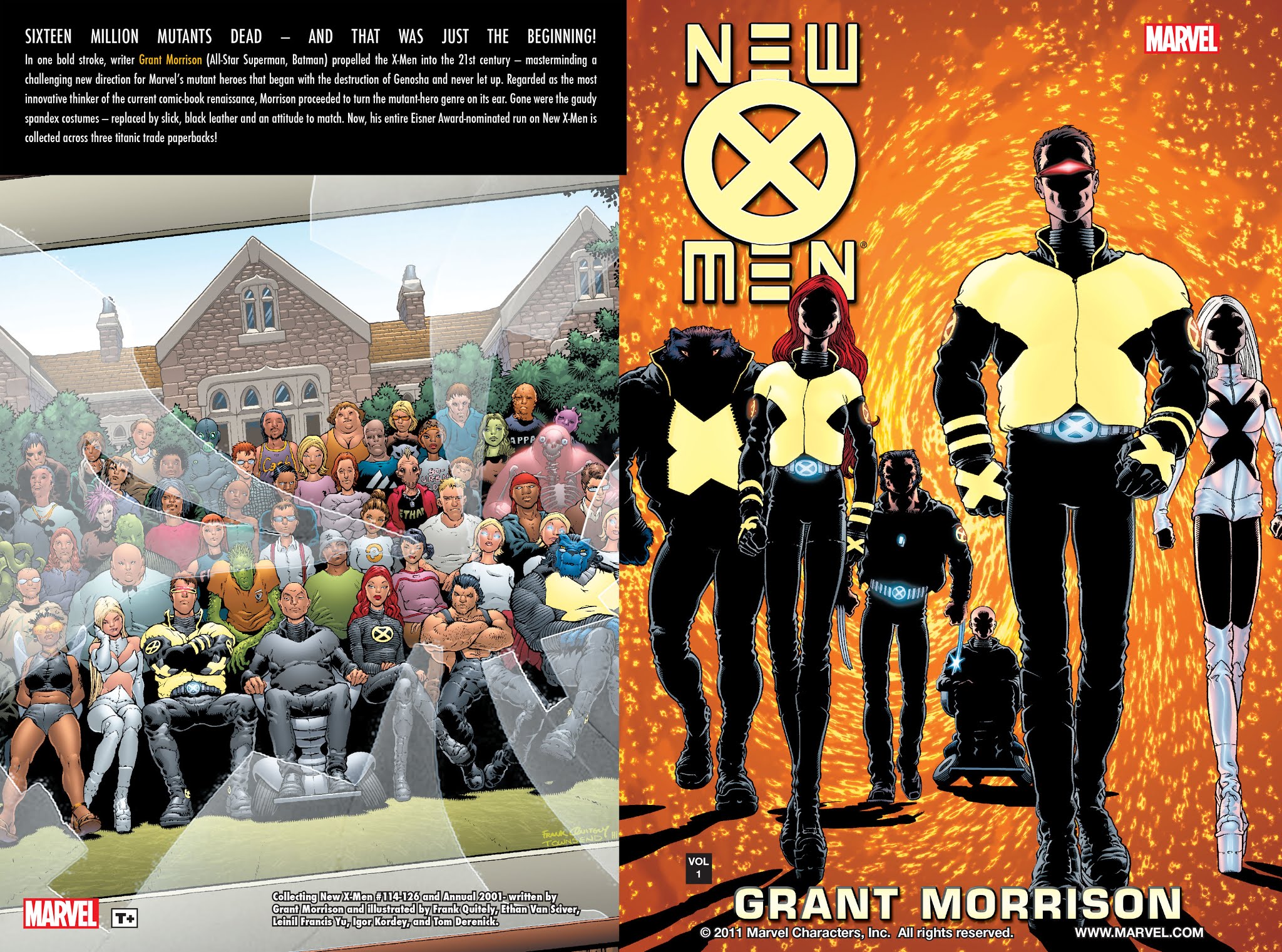 Read online New X-Men (2001) comic -  Issue # _TPB 1 - 2