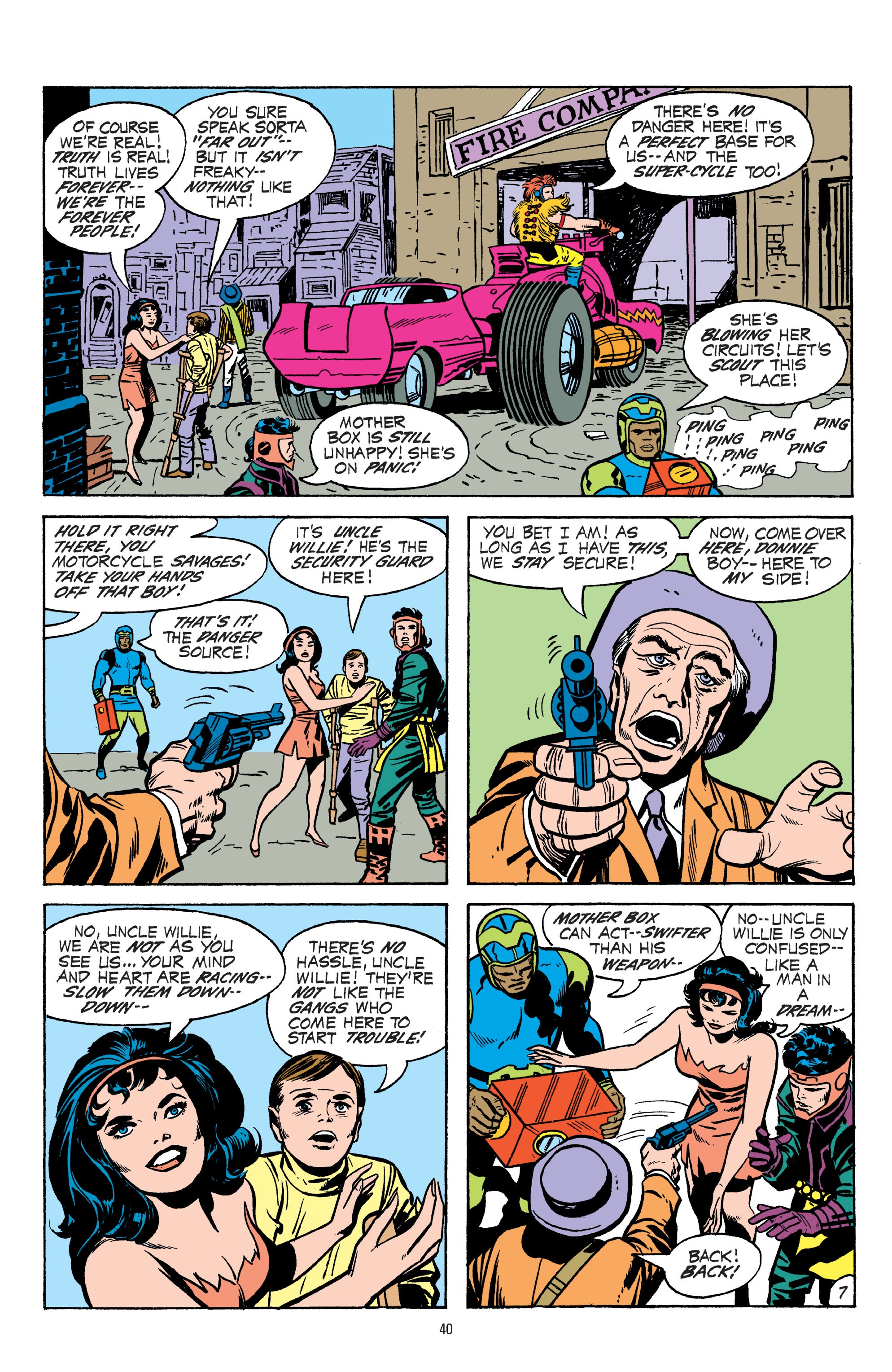 Read online The Forever People comic -  Issue # _TPB  by Jack Kirby (Part 1) - 40