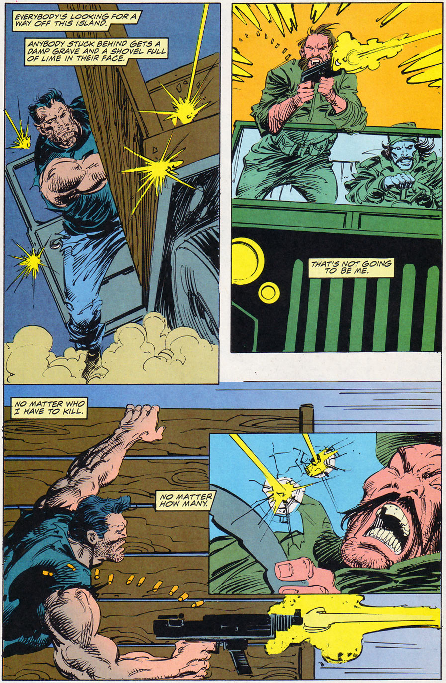 Read online The Punisher War Zone comic -  Issue #30 - 8