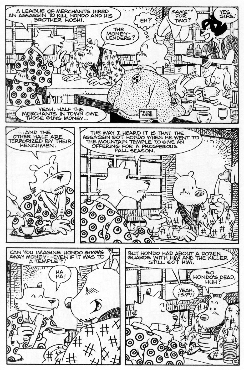 Read online Usagi Yojimbo (1996) comic -  Issue #54 - 14