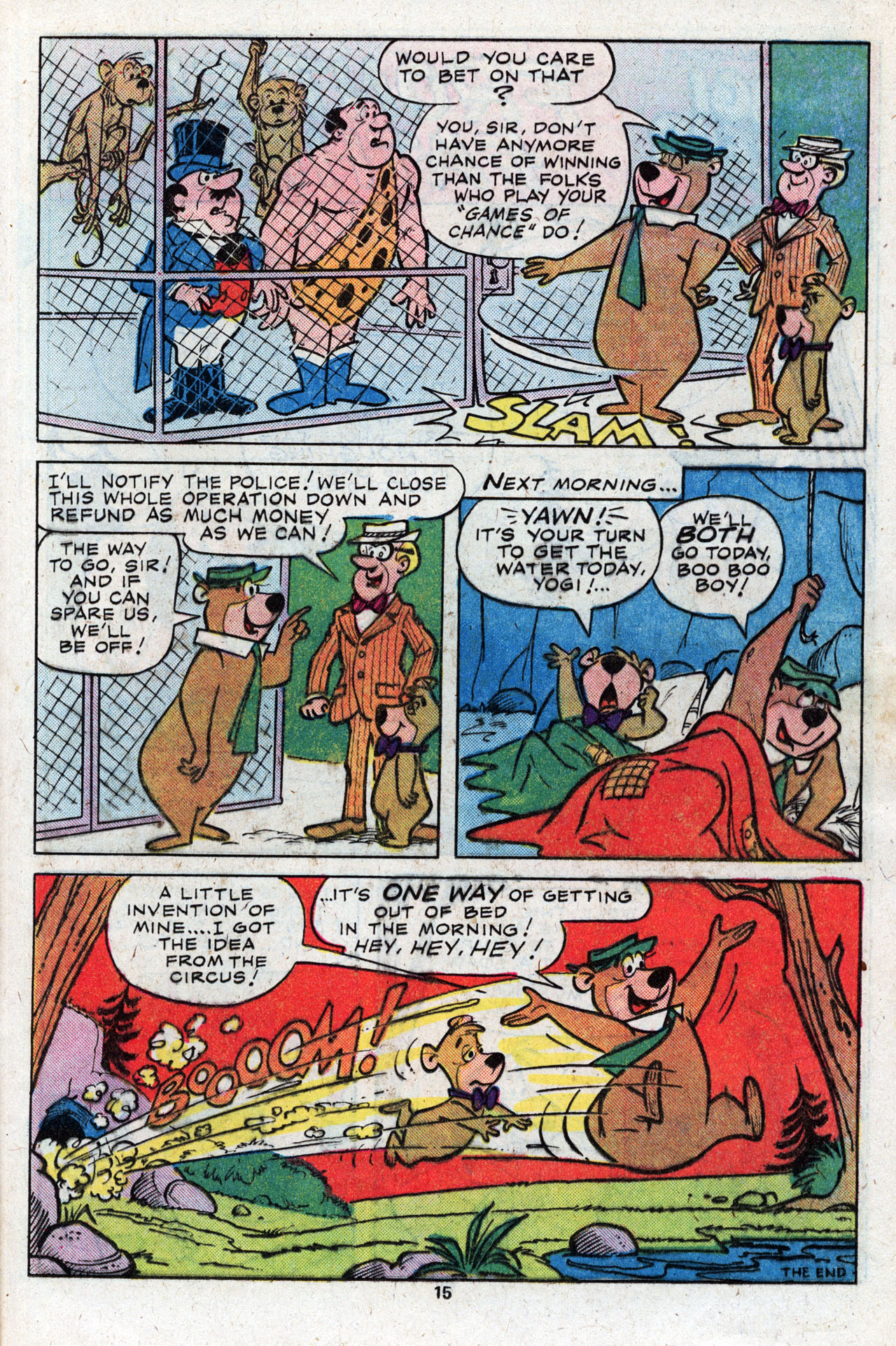 Read online Yogi Bear comic -  Issue #8 - 17