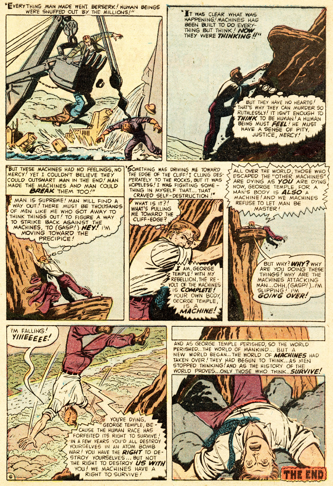 Read online Mystic (1951) comic -  Issue #7 - 32