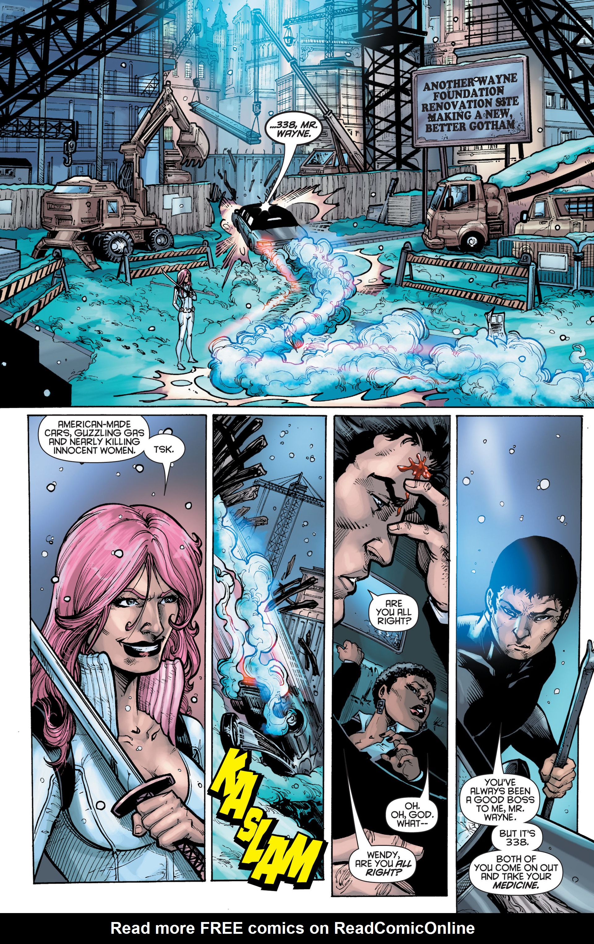 Read online Batgirl (2011) comic -  Issue # _TPB The Darkest Reflection - 108