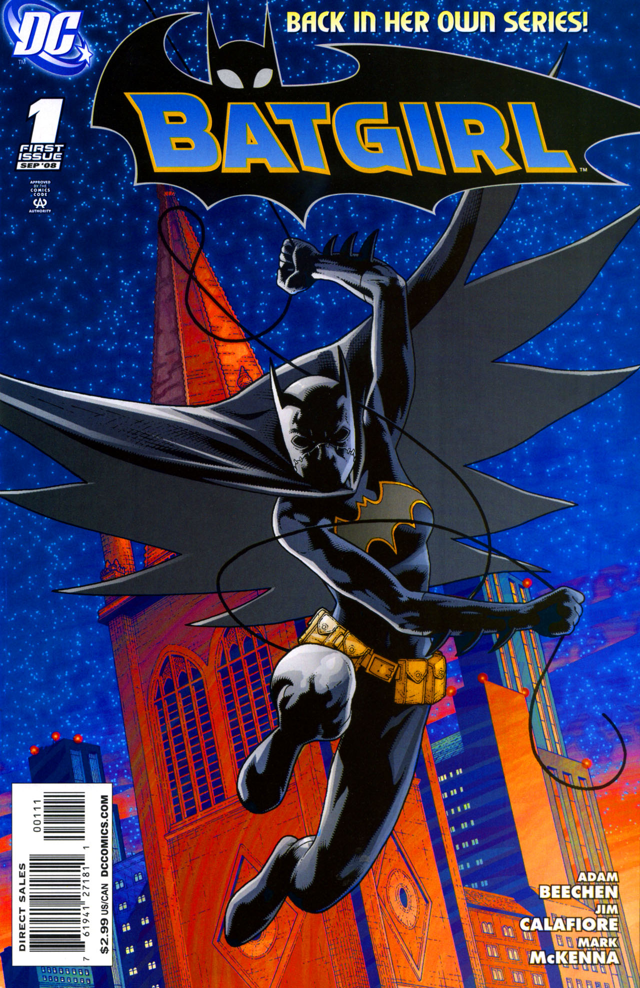 Read online Batgirl (2008) comic -  Issue #1 - 1