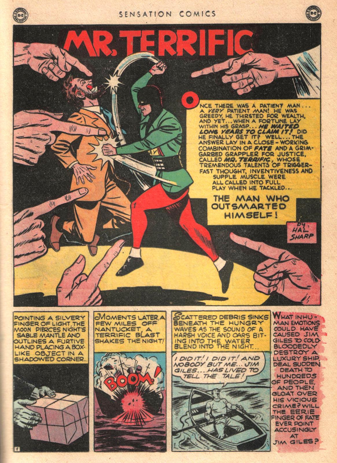 Read online Sensation (Mystery) Comics comic -  Issue #35 - 31