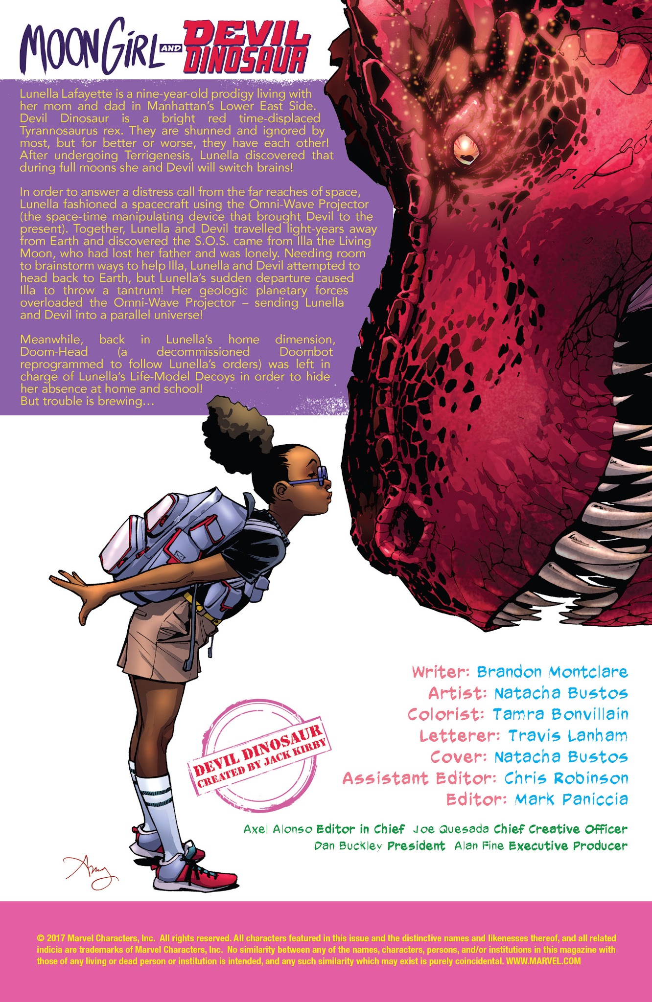 Read online Moon Girl And Devil Dinosaur comic -  Issue #21 - 2