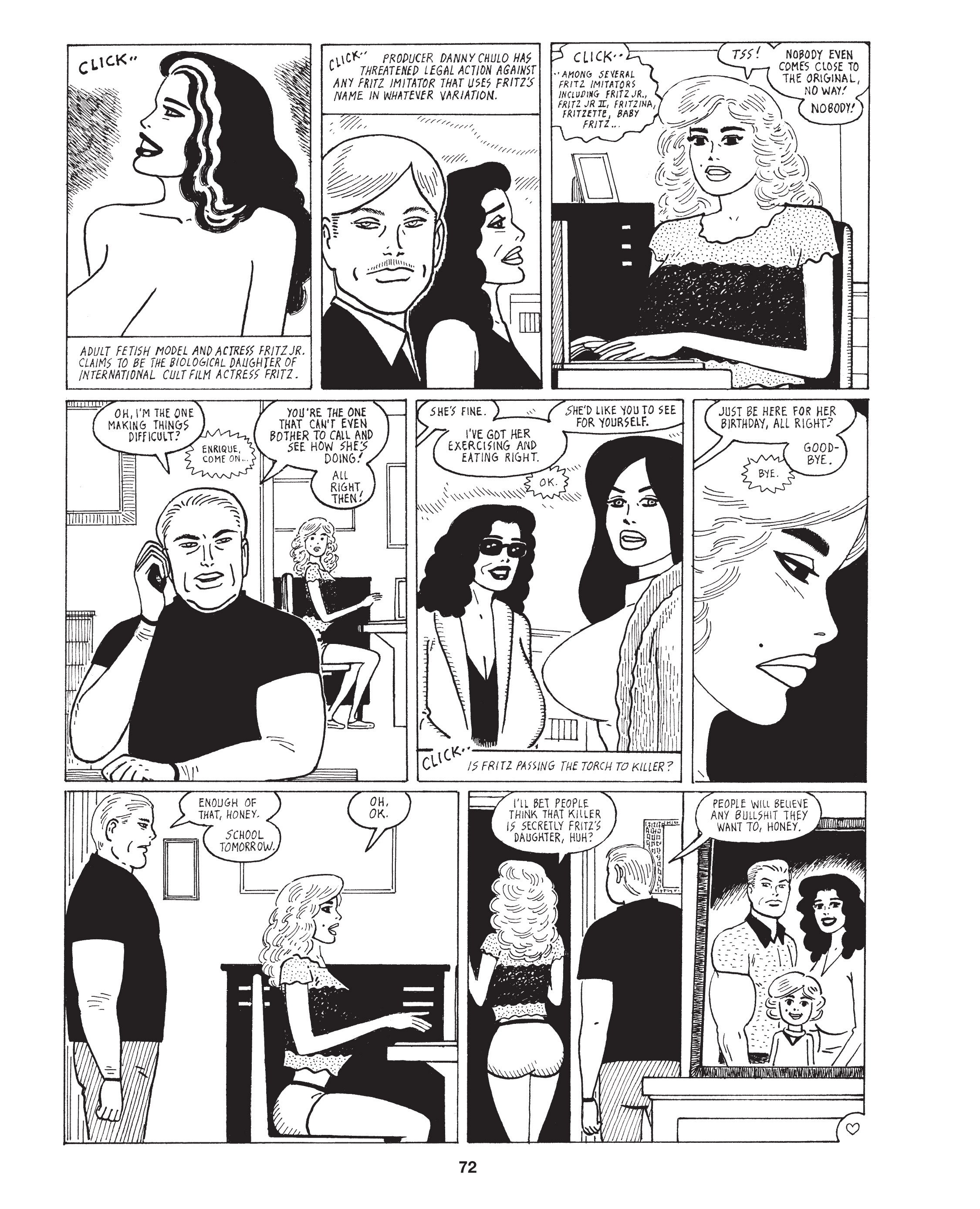 Read online Love and Rockets: New Stories comic -  Issue #7 - 73