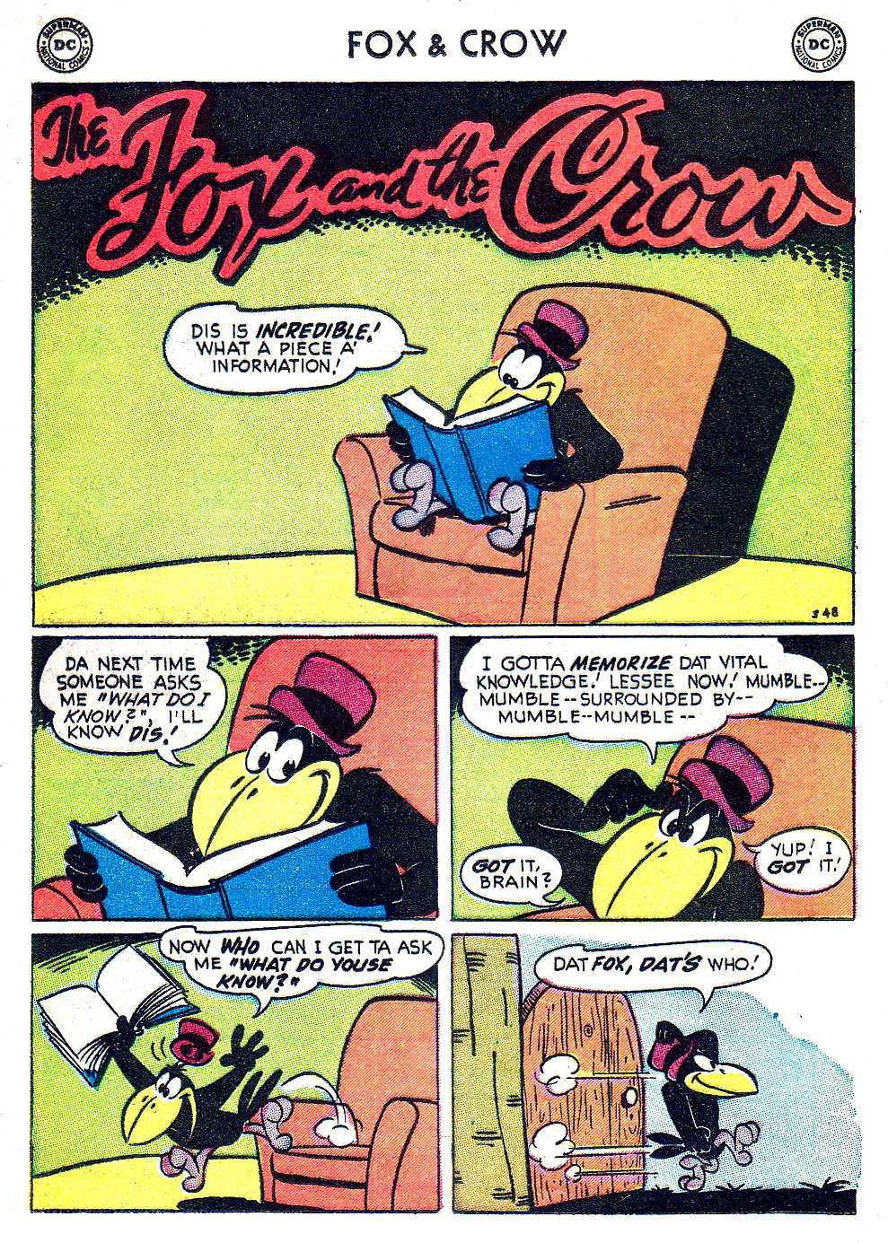 Read online The Fox and the Crow comic -  Issue #18 - 20