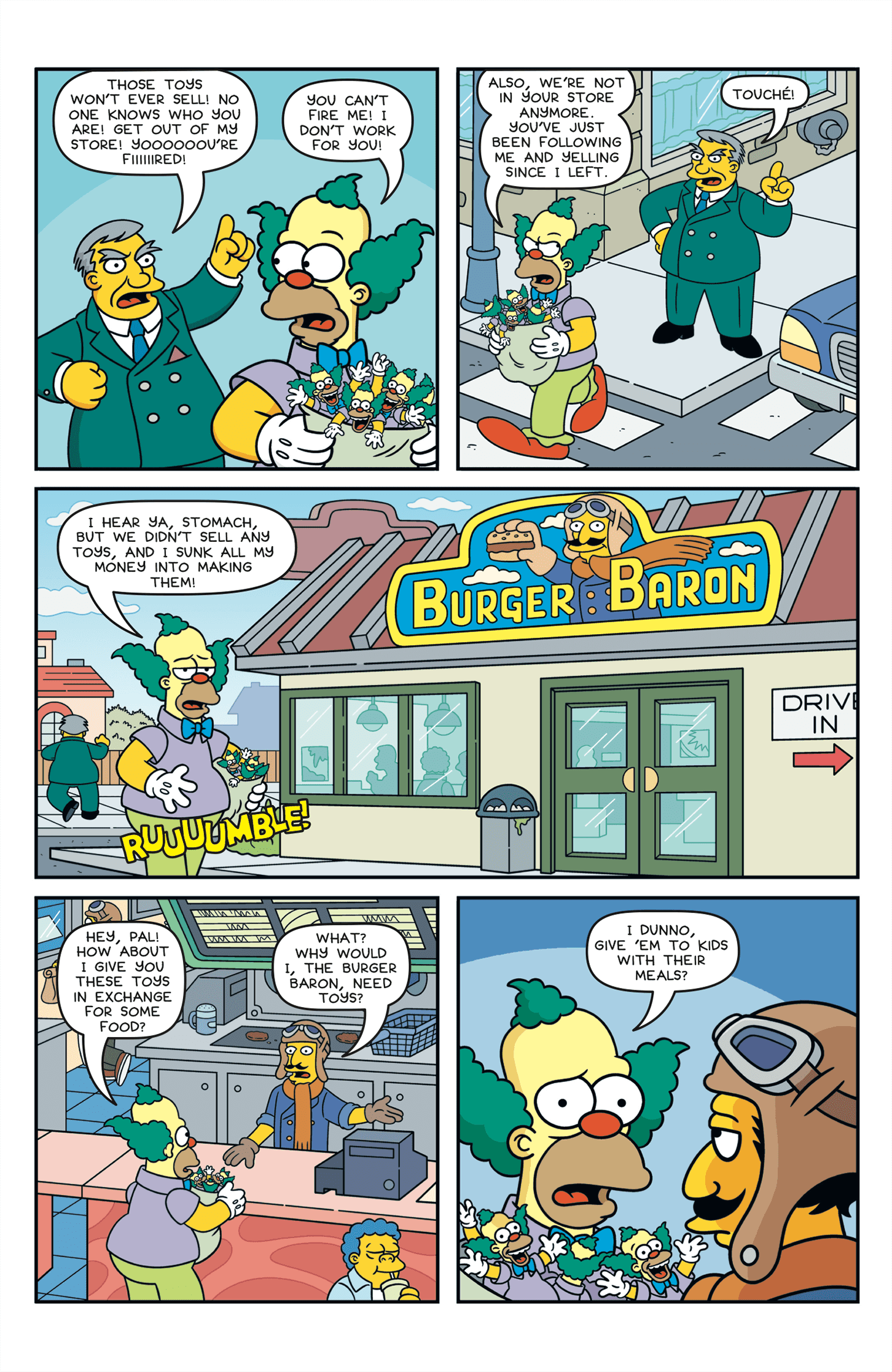 Read online Krusty the Clown comic -  Issue # Full - 12