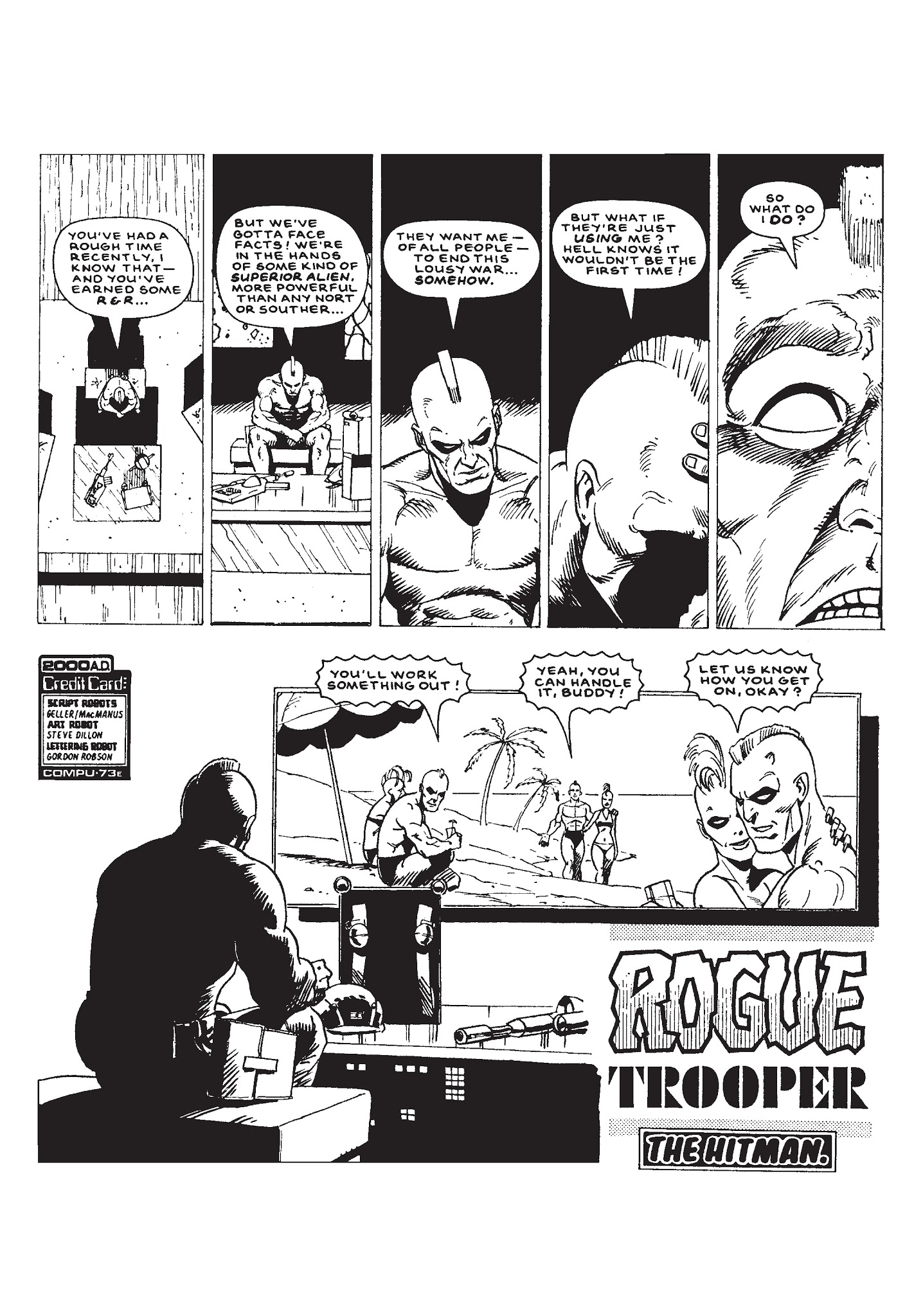 Read online Rogue Trooper: Tales of Nu-Earth comic -  Issue # TPB 3 - 139