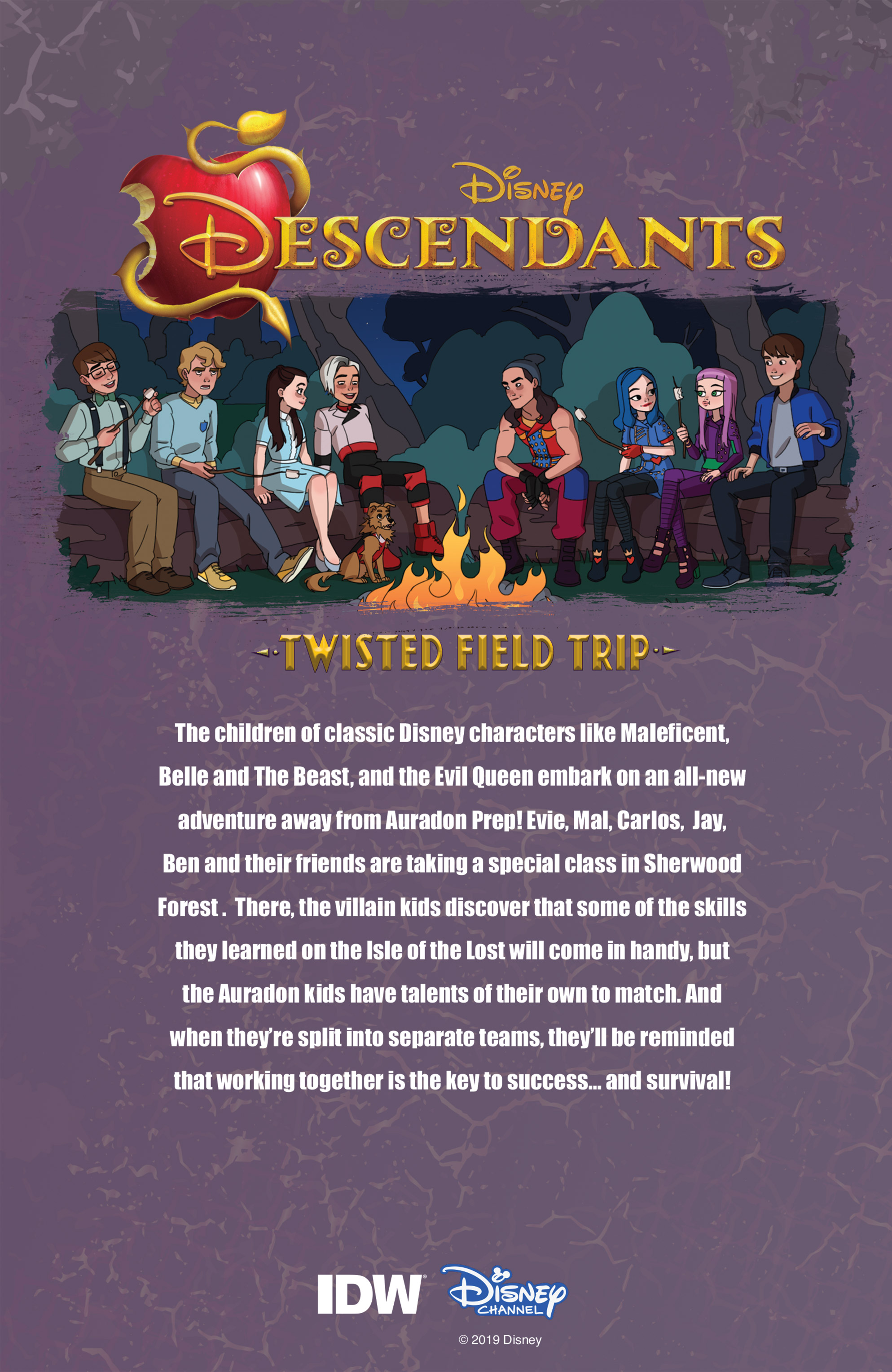 Read online Descendants: Twisted Field Trip comic -  Issue # Full - 68