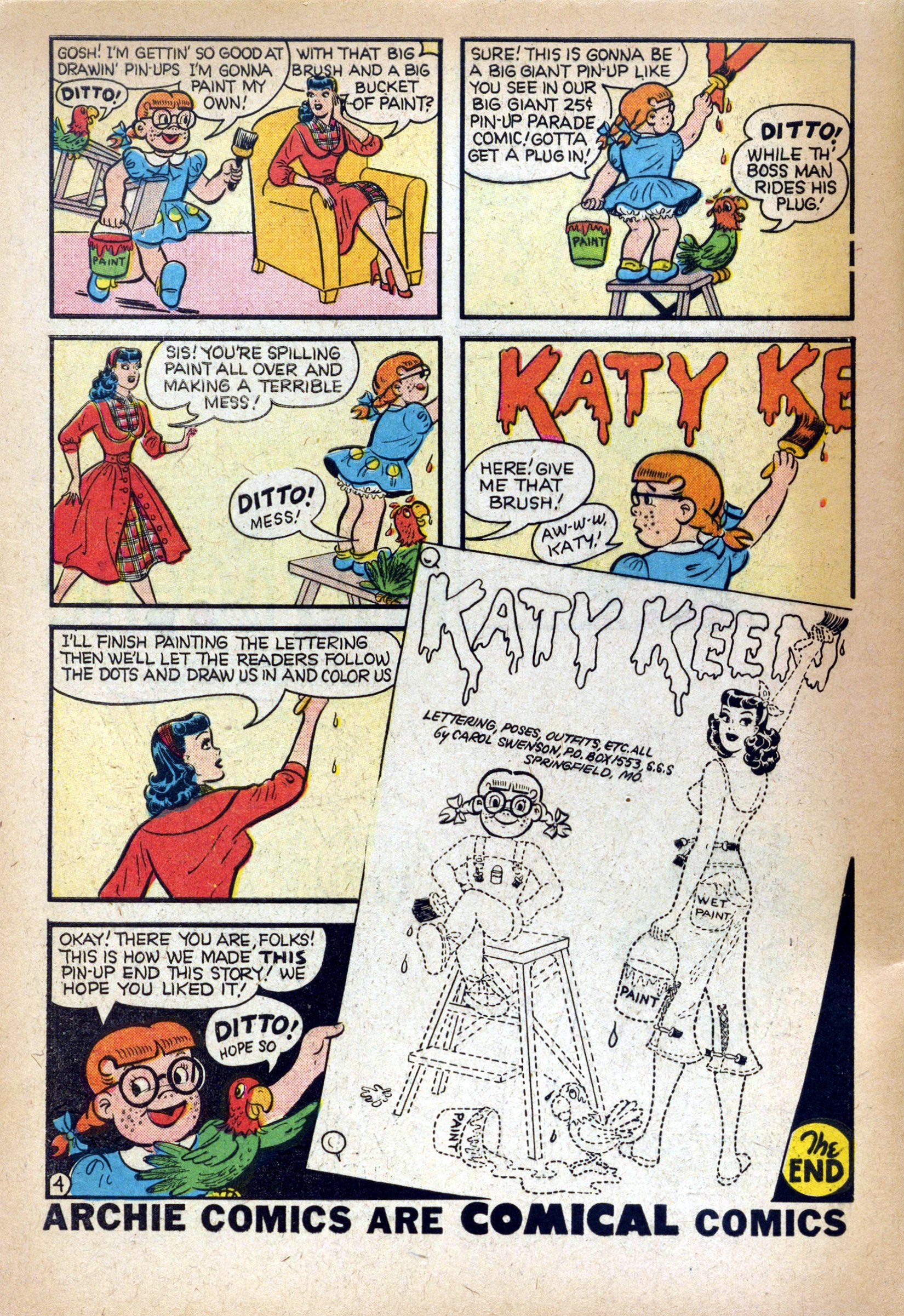 Read online Katy Keene (1949) comic -  Issue #27 - 34