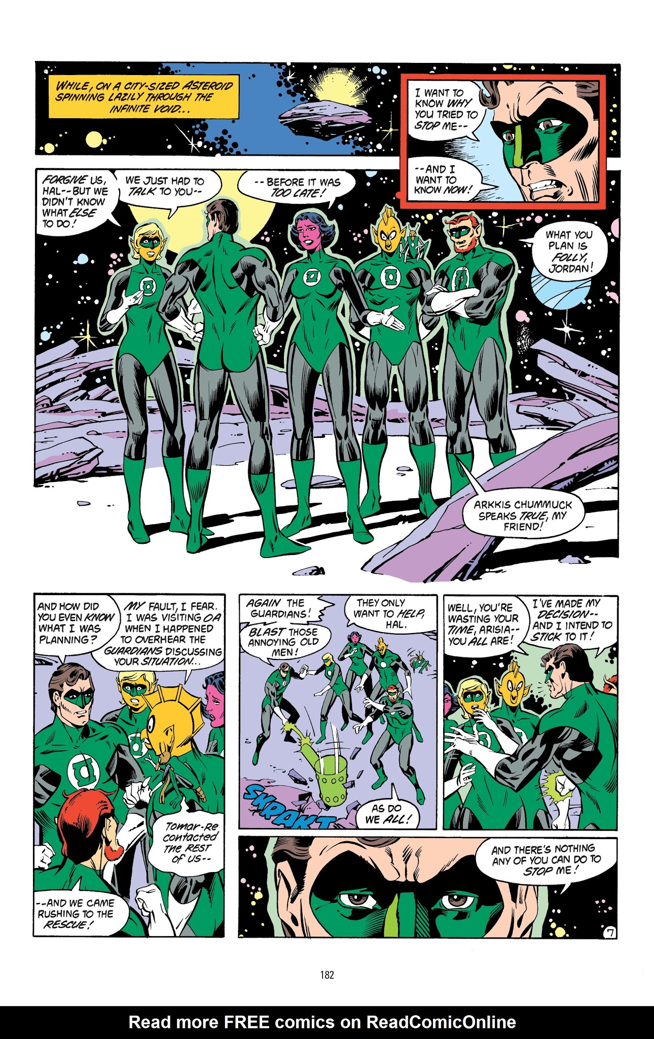 Read online Green Lantern: Sector 2814 comic -  Issue # TPB 1 - 181