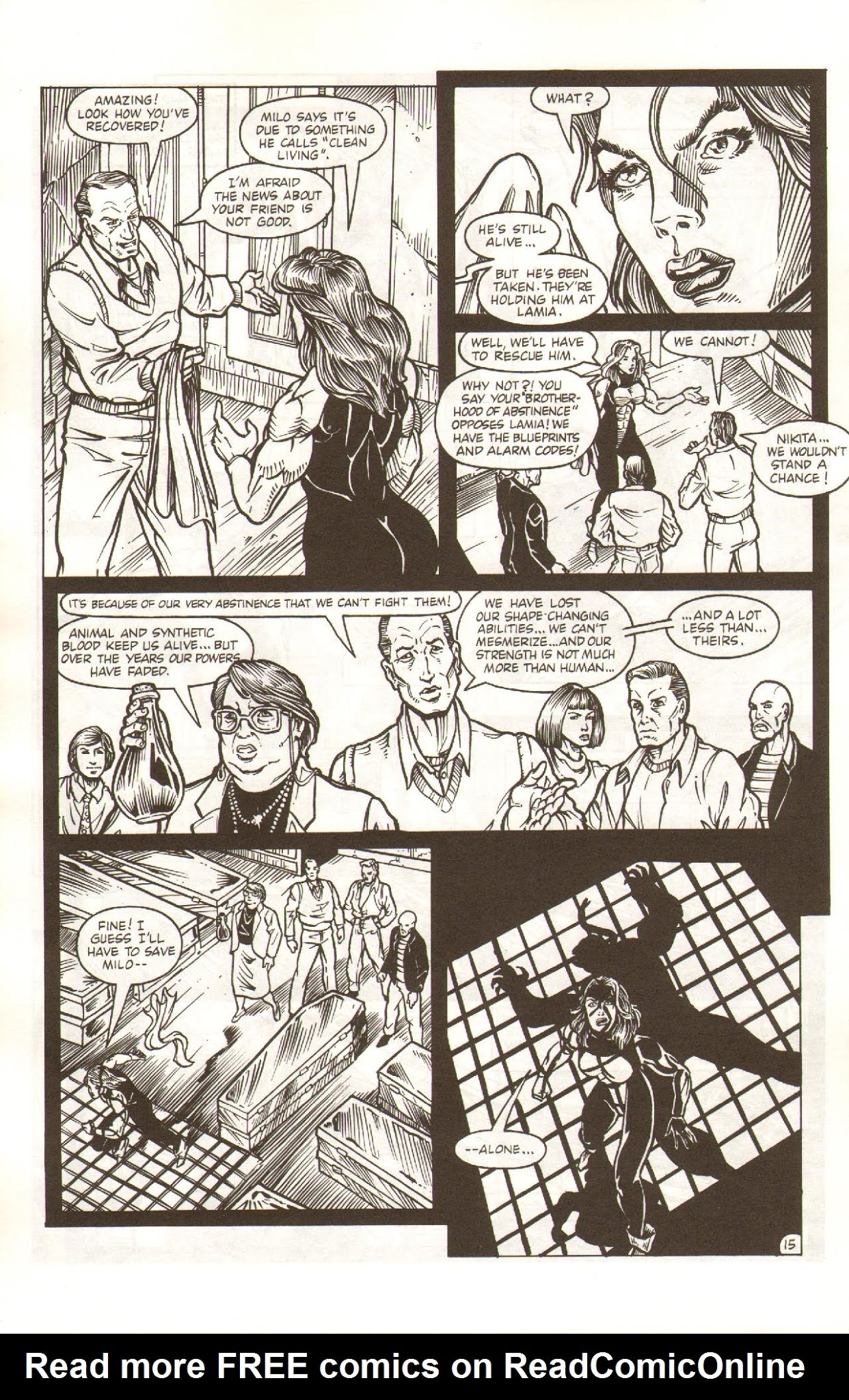 Read online Blood Is The Harvest comic -  Issue #3 - 18