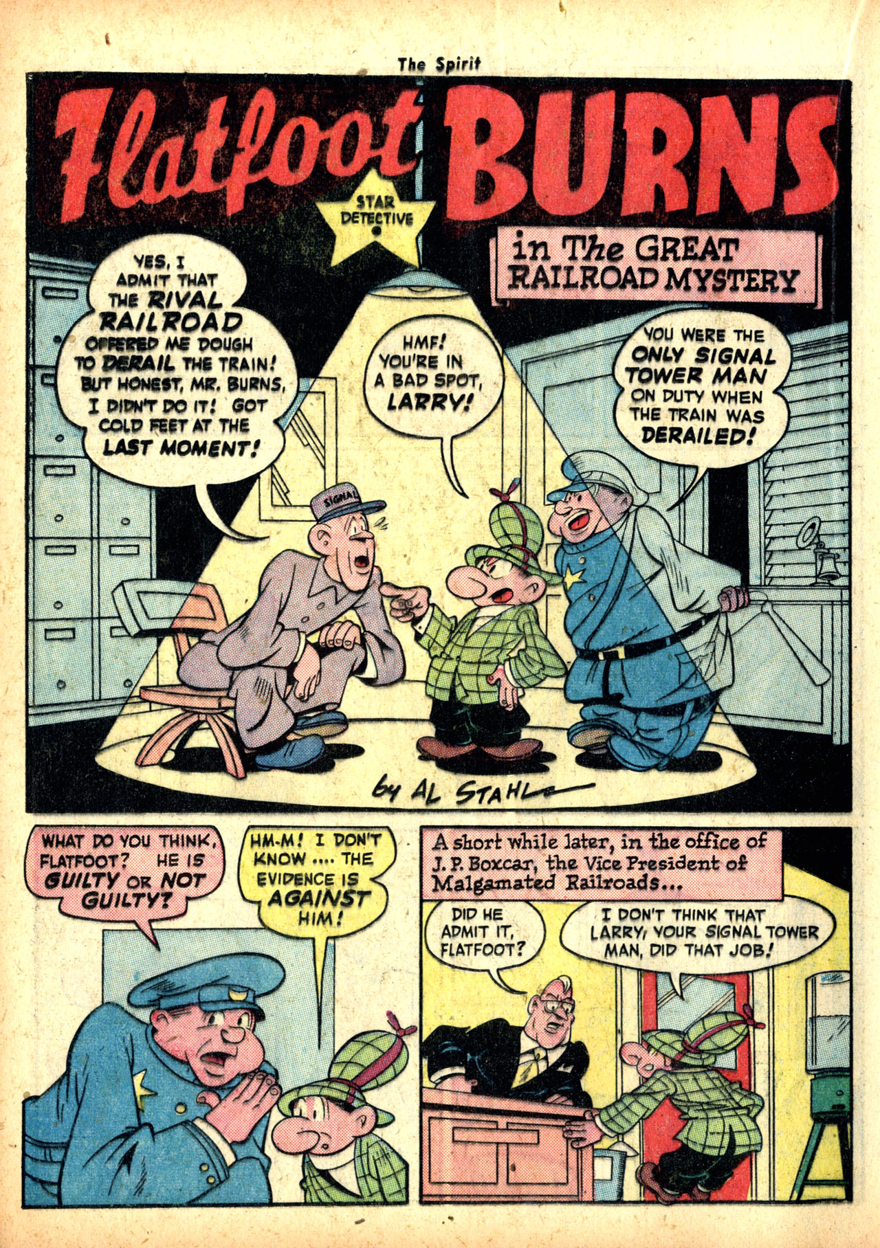Read online The Spirit (1944) comic -  Issue #5 - 34