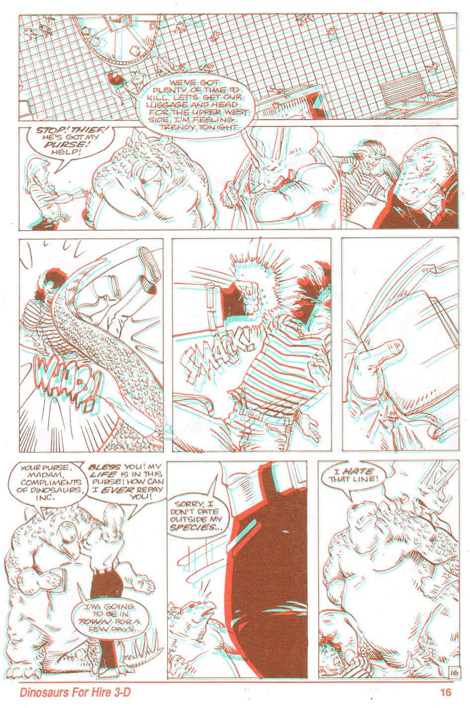 Read online Dinosaurs For Hire 3-D comic -  Issue # Full - 18