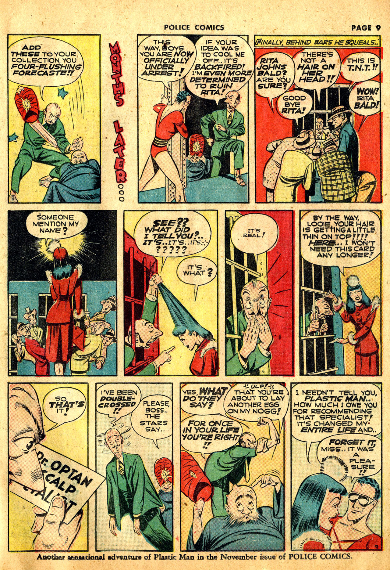 Read online Police Comics comic -  Issue #12 - 12