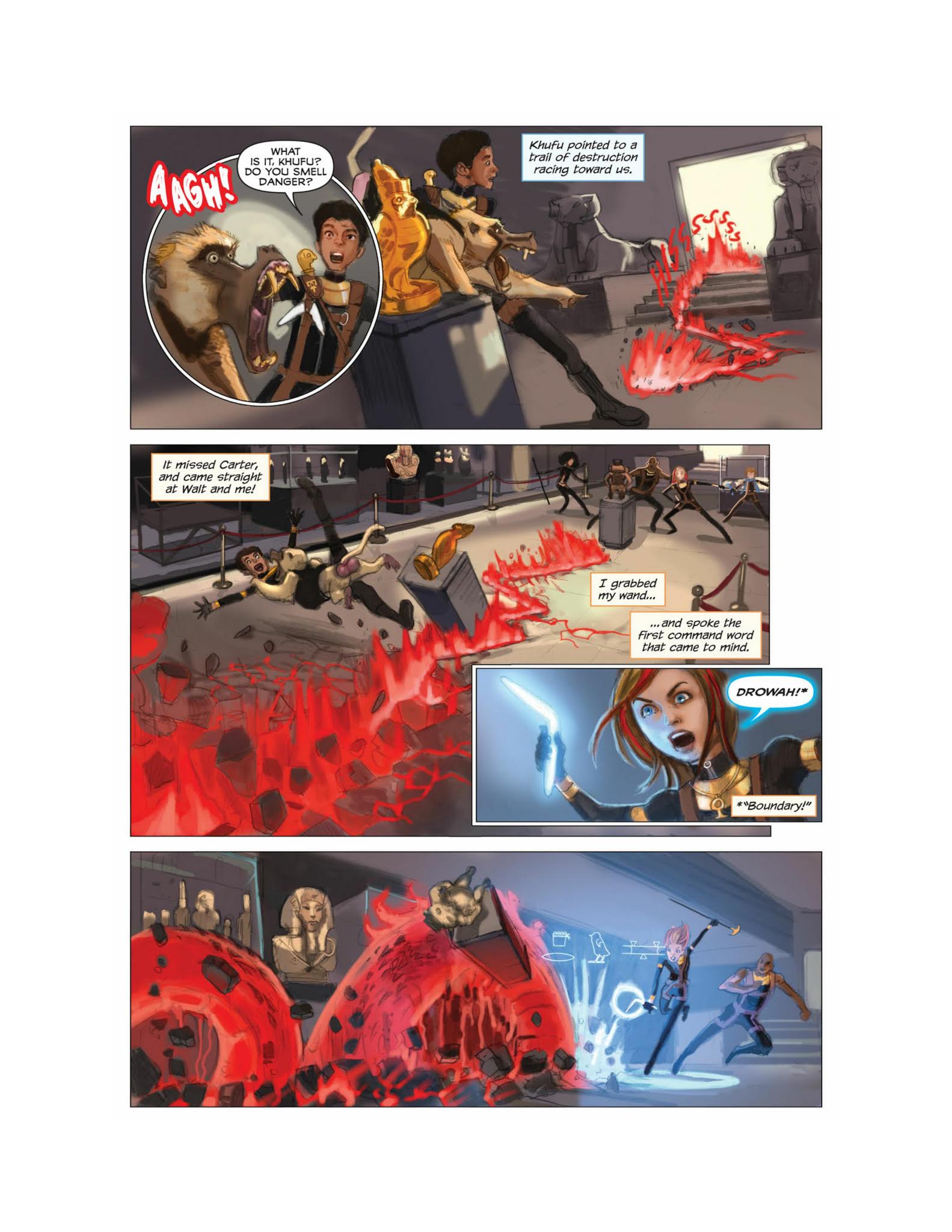 Read online The Kane Chronicles comic -  Issue # TPB 3 (Part 1) - 11