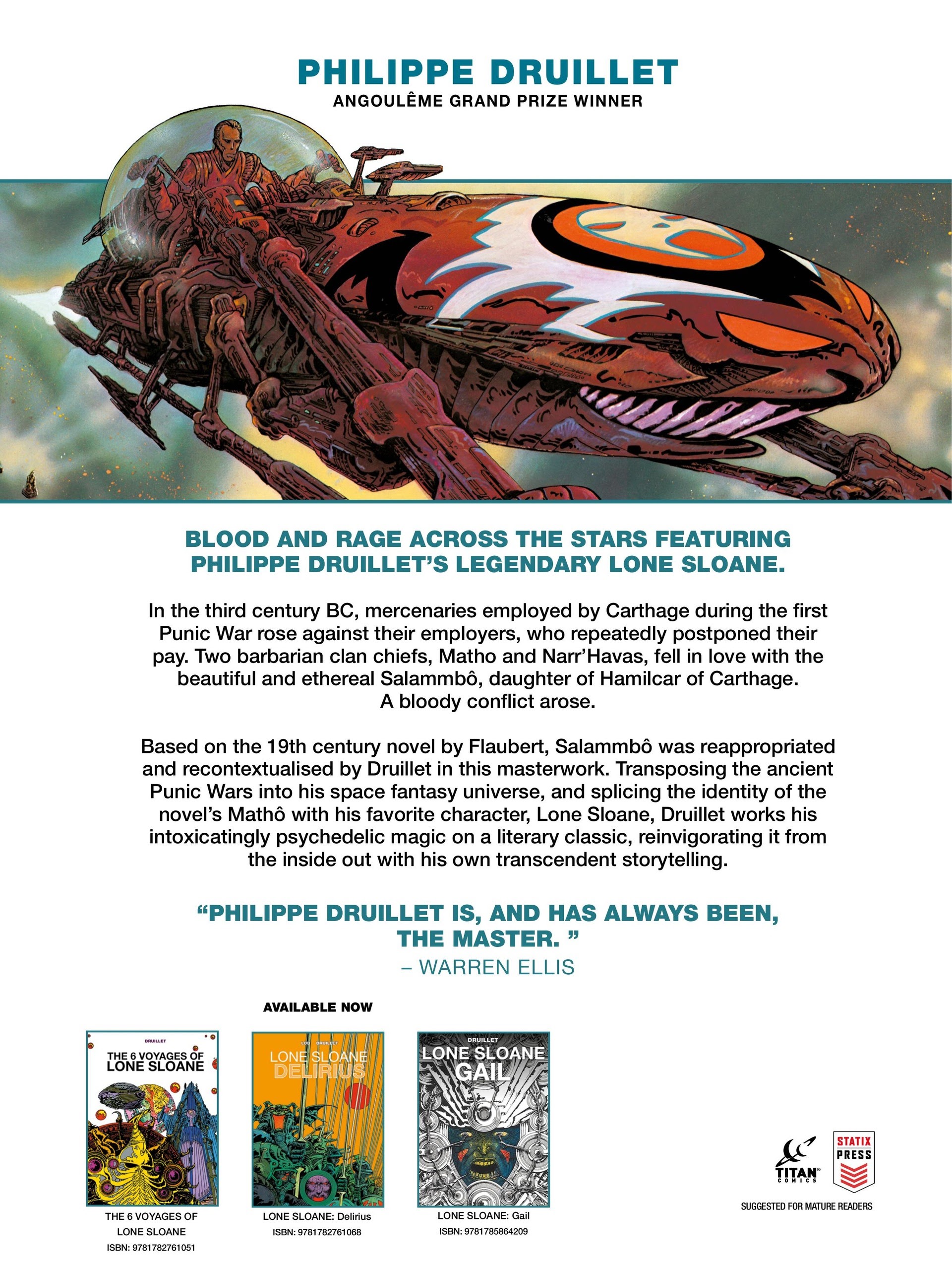 Read online Lone Sloane: Salammbô comic -  Issue # TPB (Part 2) - 95