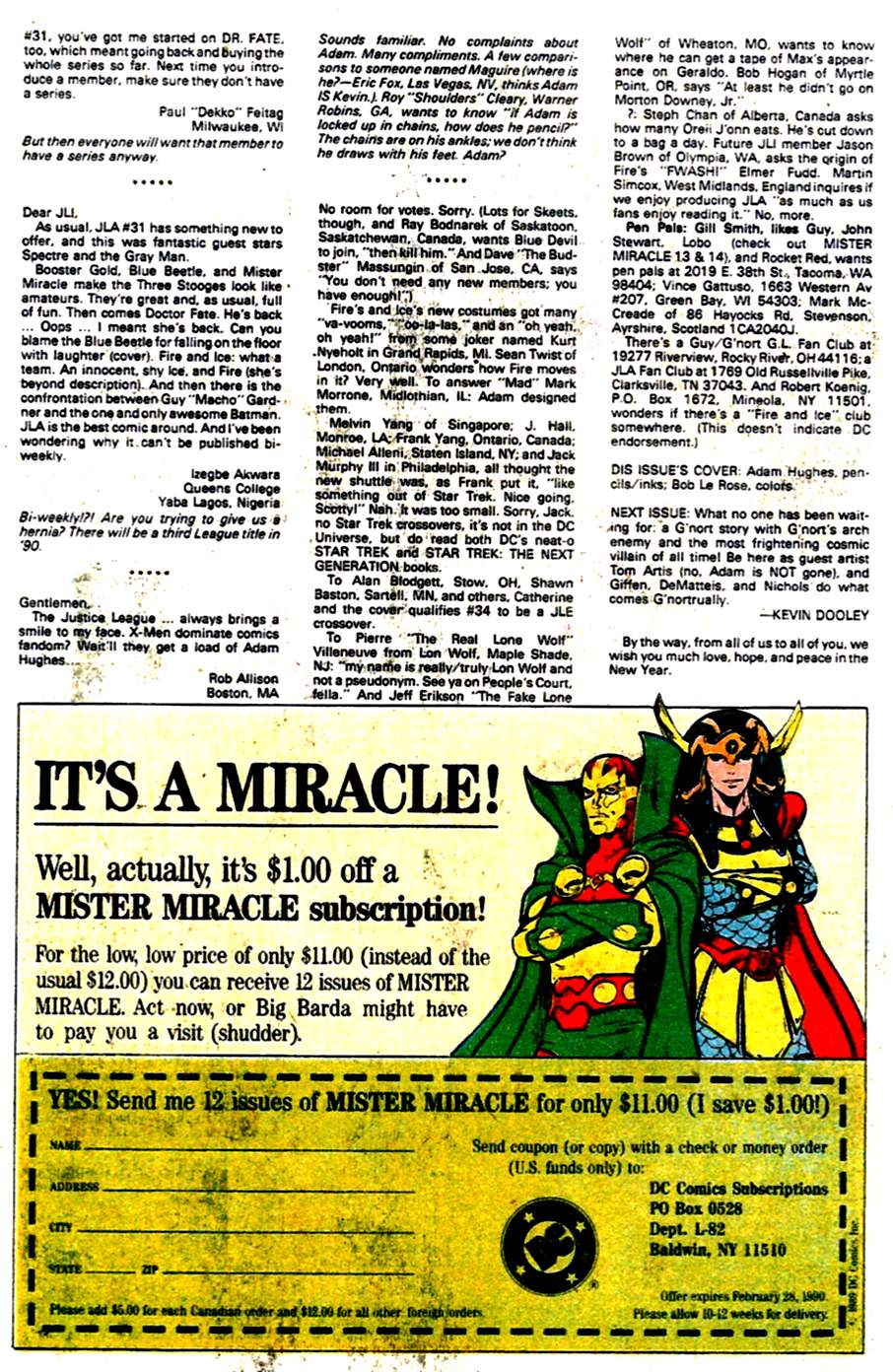 Read online Justice League America comic -  Issue #35 - 25